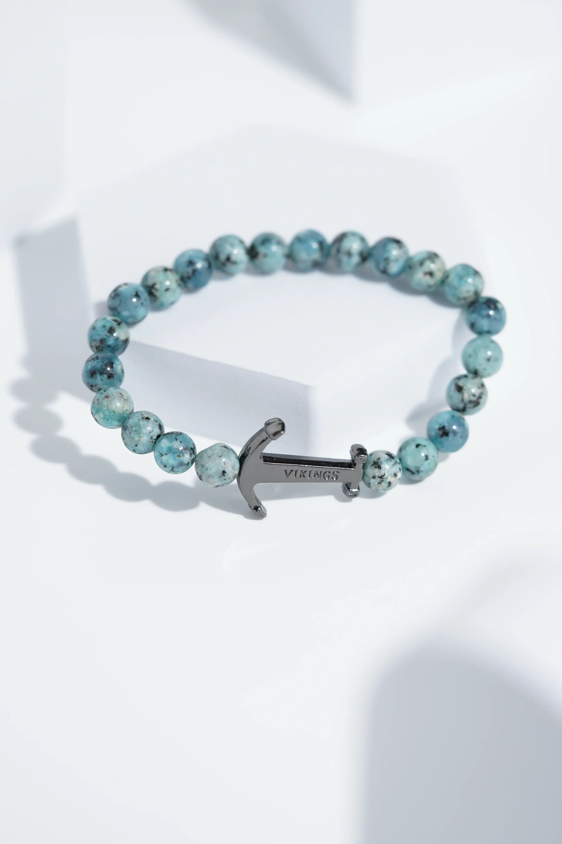 Light Blue Hook Bead Bracelets | Unisex. worldjewel.in Bead Bracelets
