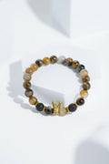 Light Brown Crown  Bead Bracelets | Unisex. worldjewel.in Bead Bracelets
