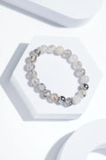 Light White Bead Bracelets | Unisex. worldjewel.in Bead Bracelets