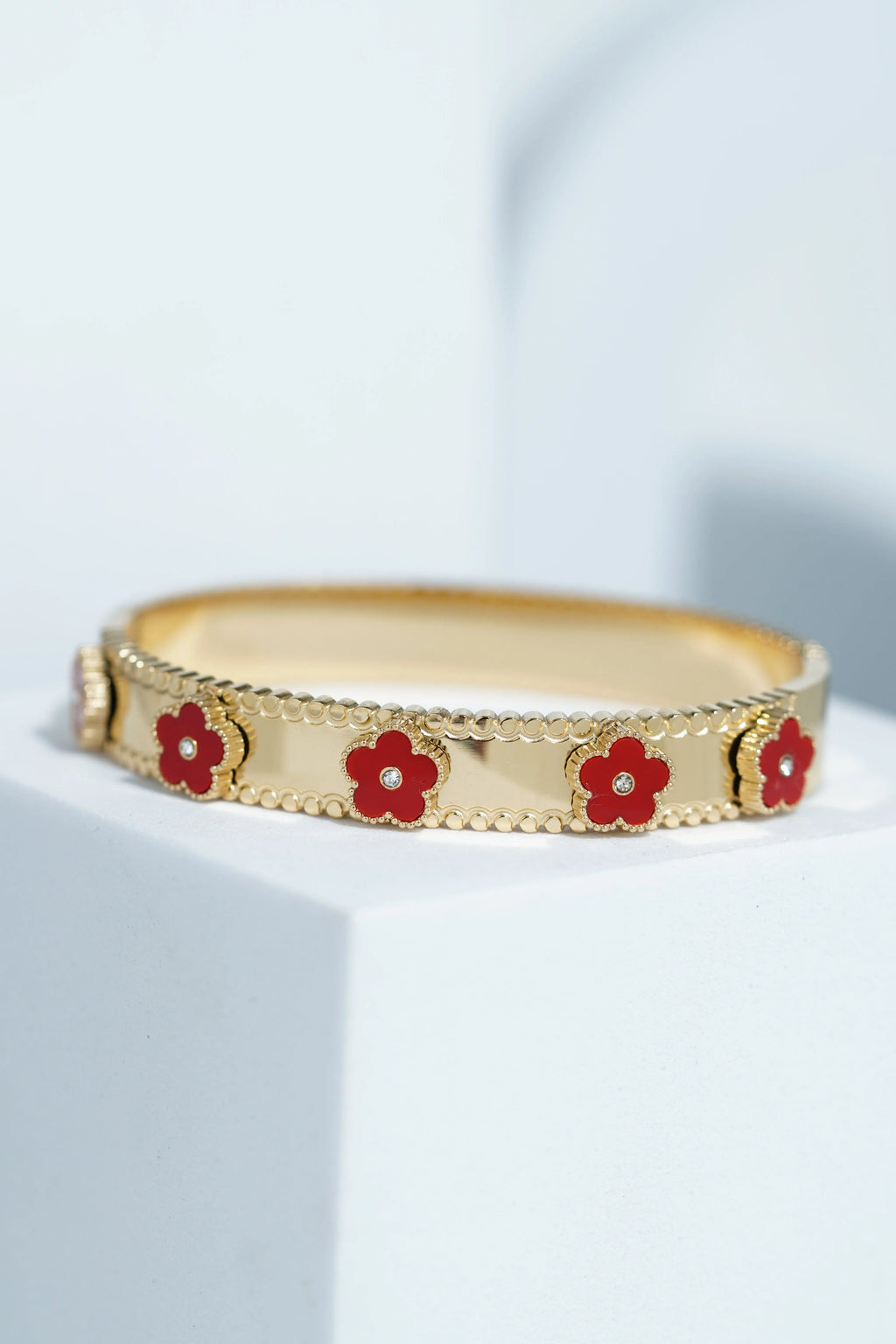 Luxe Ringlet Bangle Bracelet worldjewel.in CUFF BRACELET FOR WOMEN
