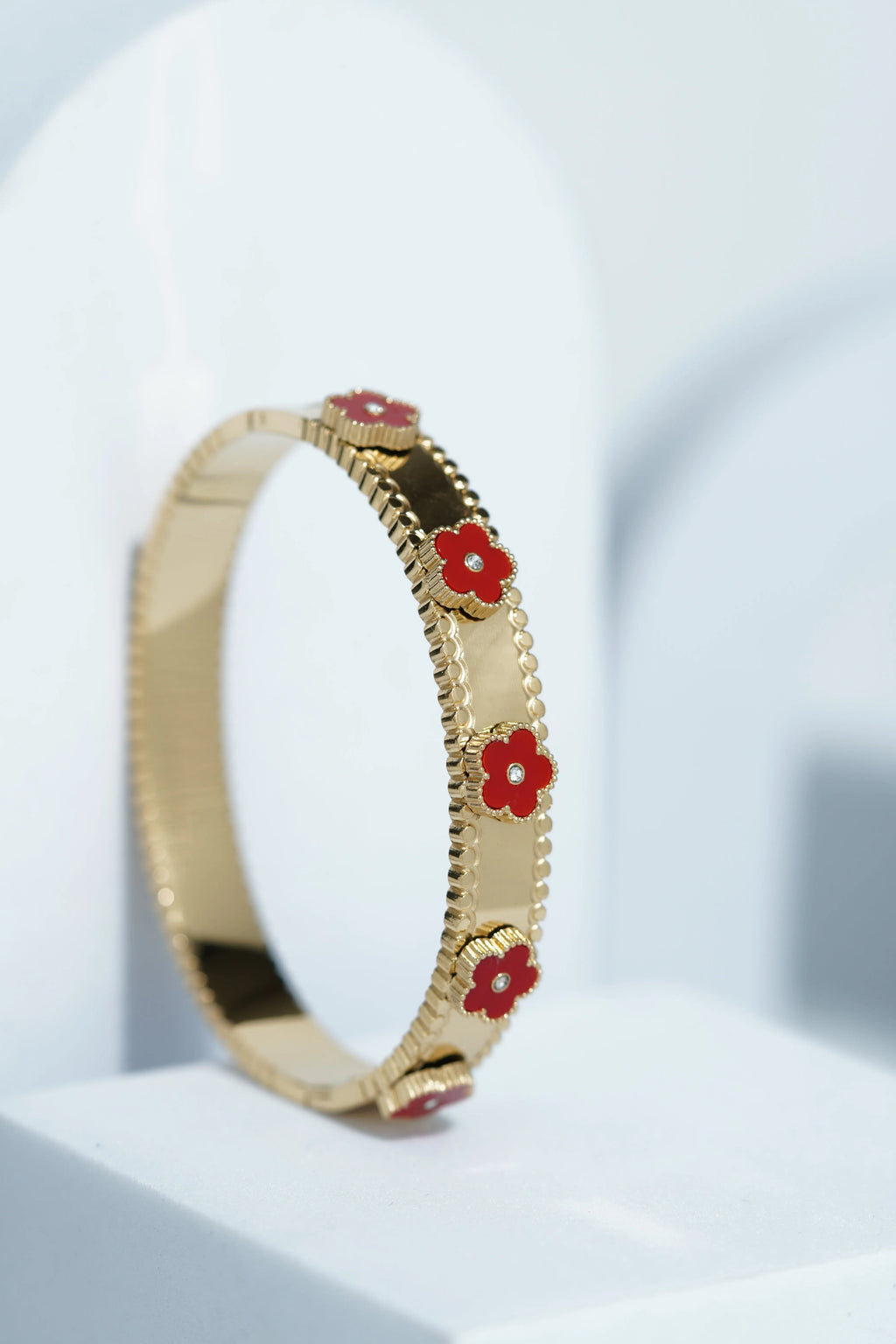 Luxe Ringlet Bangle Bracelet worldjewel.in CUFF BRACELET FOR WOMEN