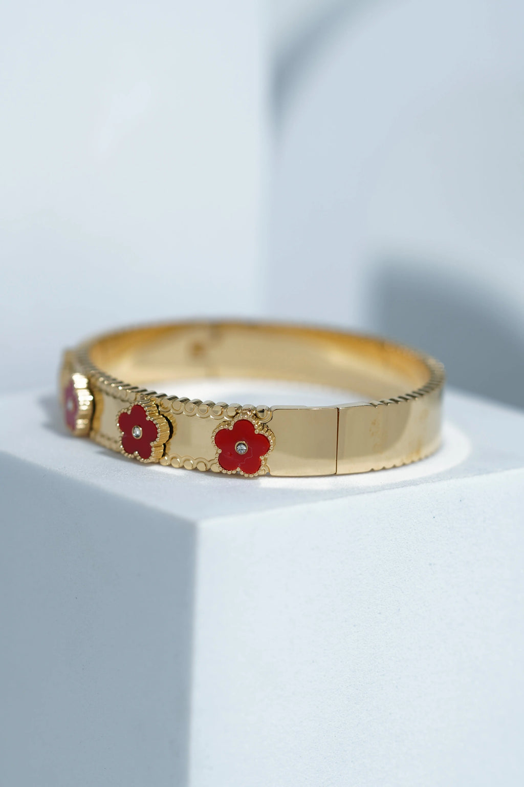 Luxe Ringlet Bangle Bracelet worldjewel.in CUFF BRACELET FOR WOMEN