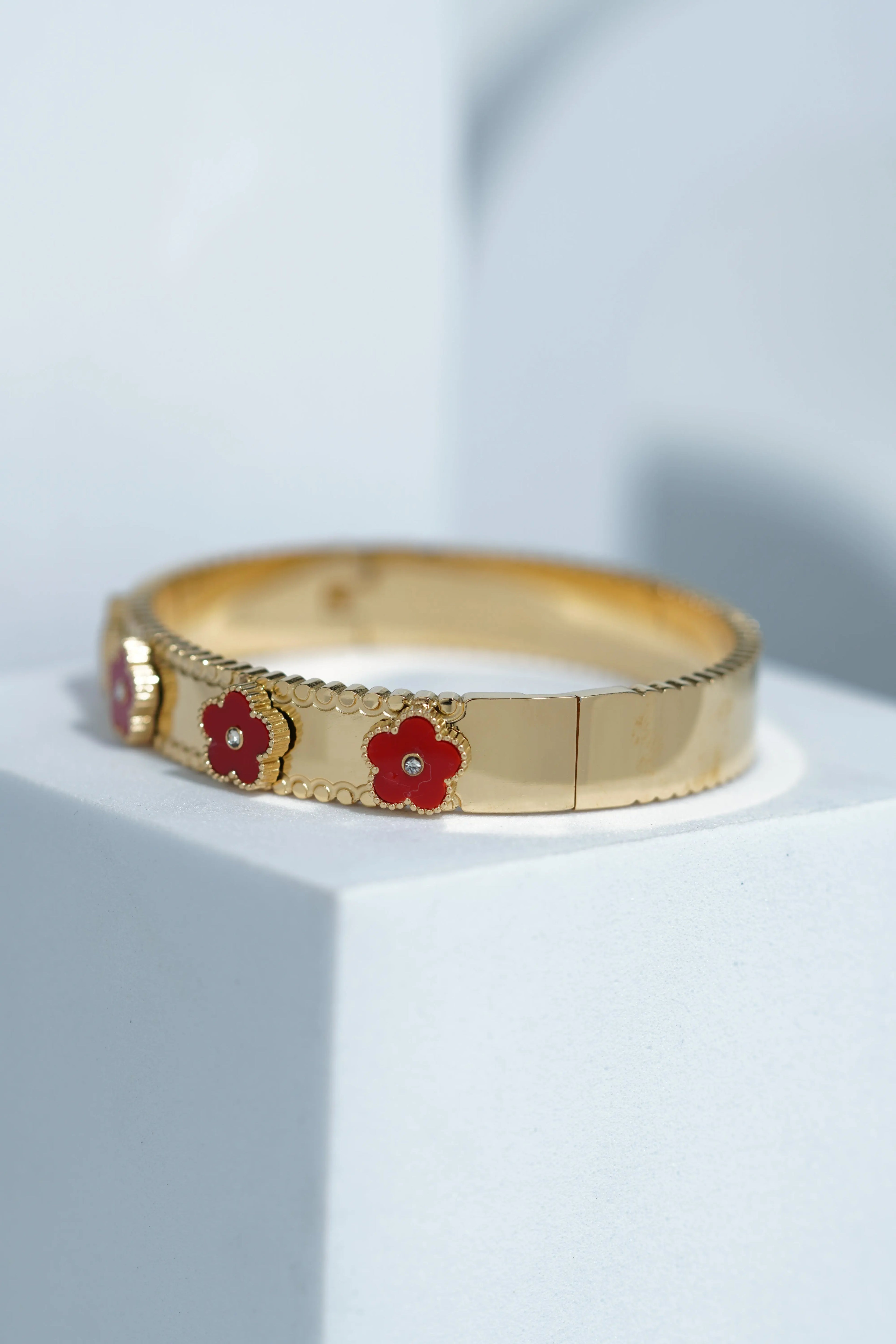 Luxe Ringlet Bangle Bracelet worldjewel.in CUFF BRACELET FOR WOMEN