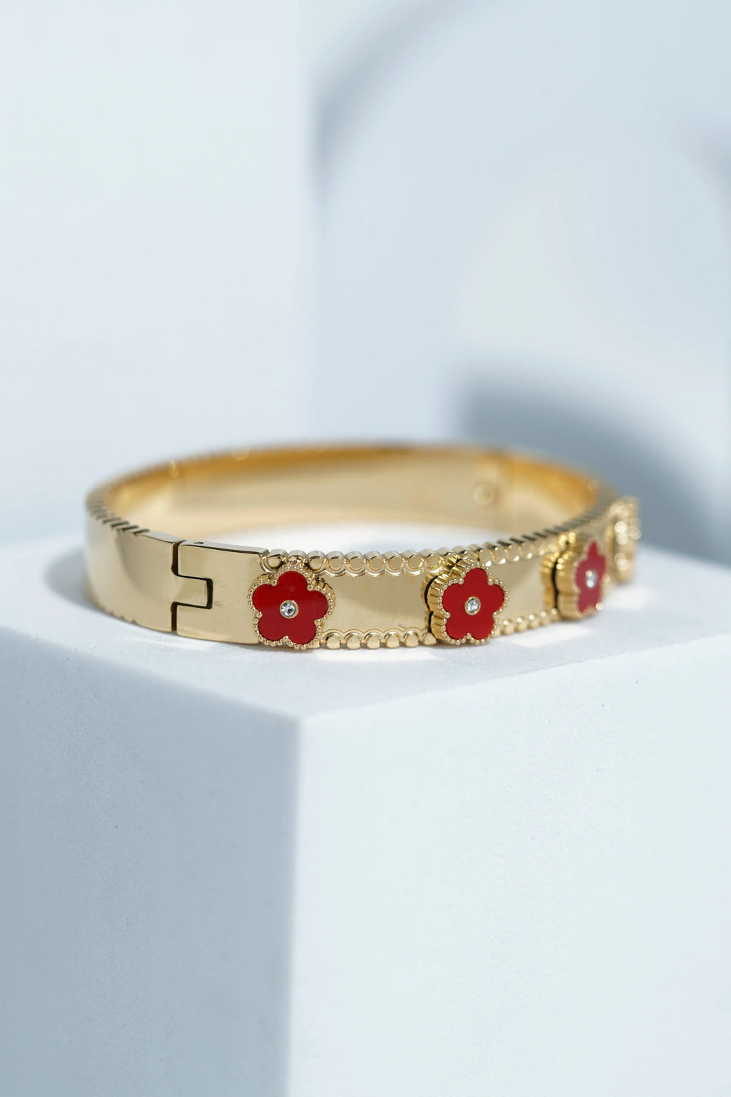 Luxe Ringlet Bangle Bracelet worldjewel.in CUFF BRACELET FOR WOMEN