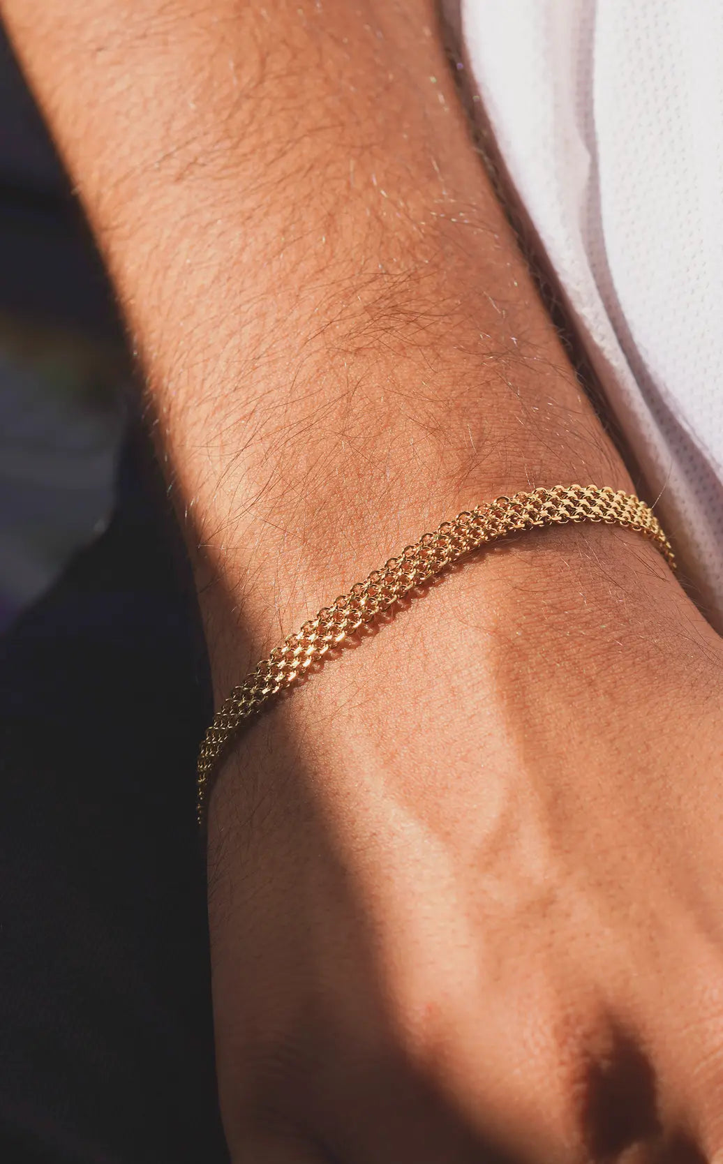 Mesh Bracelet | Stainless Steel | Anti-tarnish | Unisex. - worldjewel.in