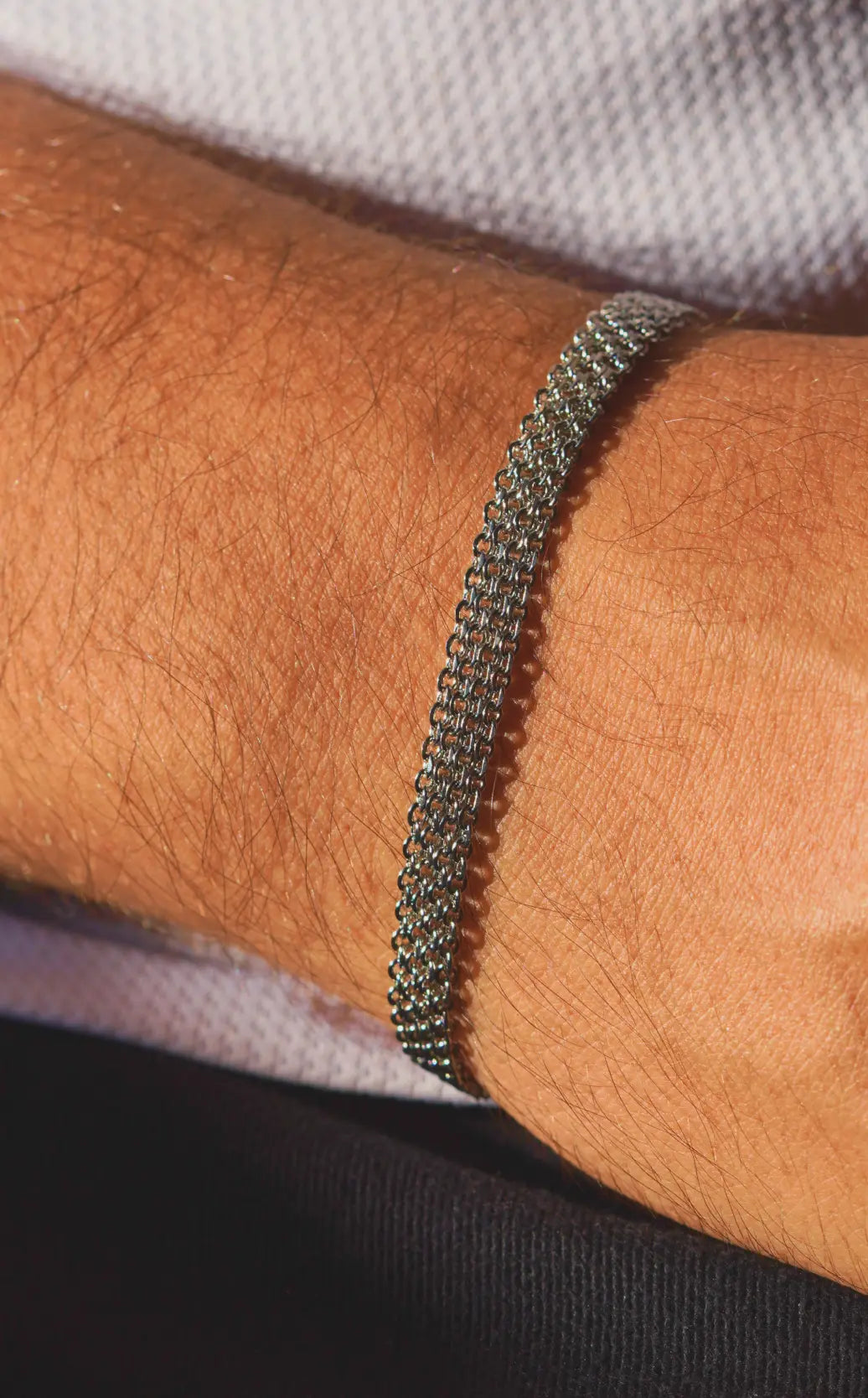 Mesh Bracelet | Stainless Steel | Anti-tarnish | Unisex. - worldjewel.in