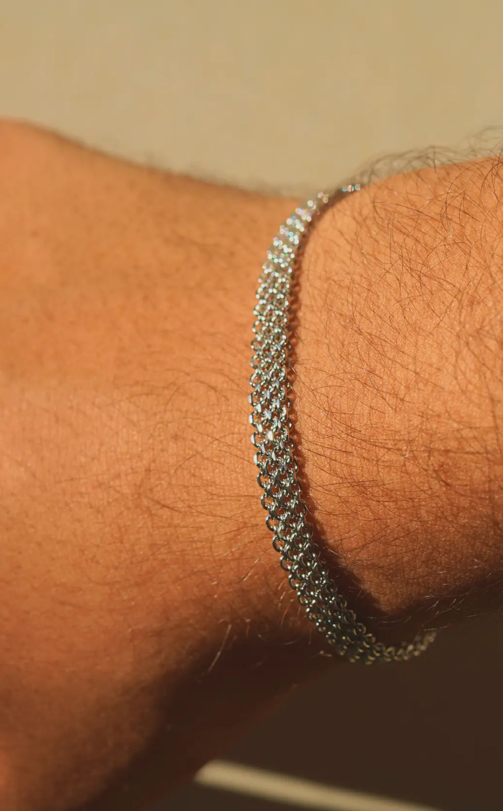 Mesh Bracelet | Stainless Steel | Anti-tarnish | Unisex. - worldjewel.in