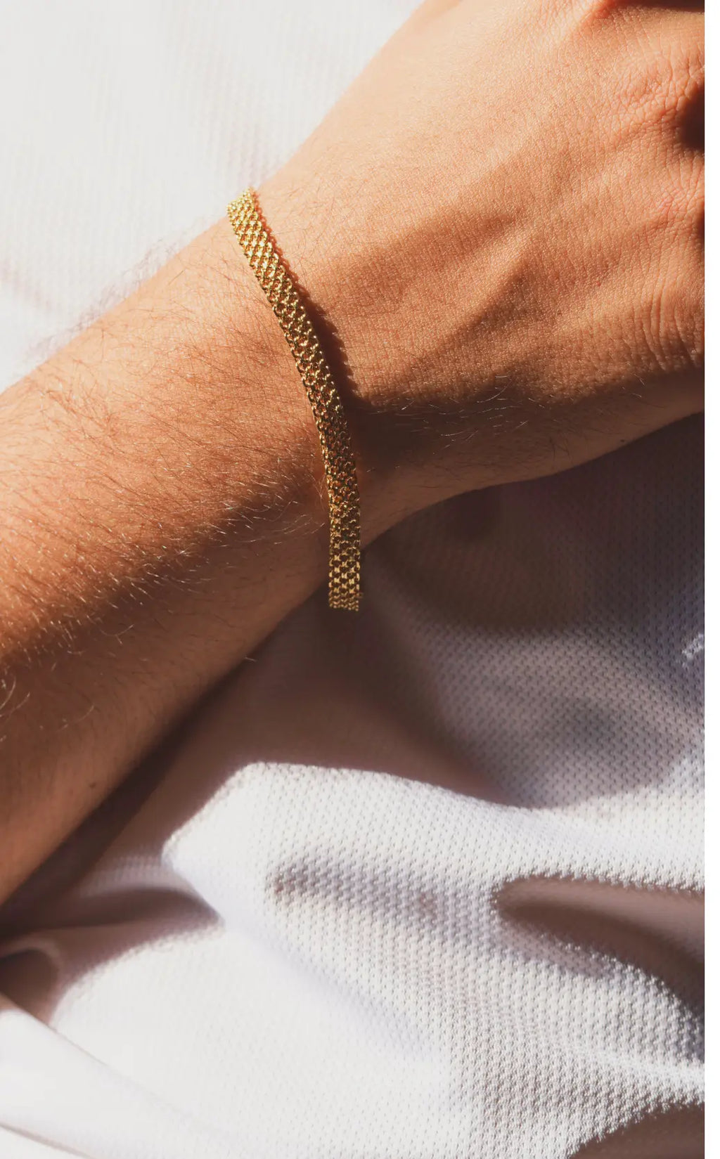 Mesh Bracelet | Stainless Steel | Anti-tarnish | Unisex. - worldjewel.in