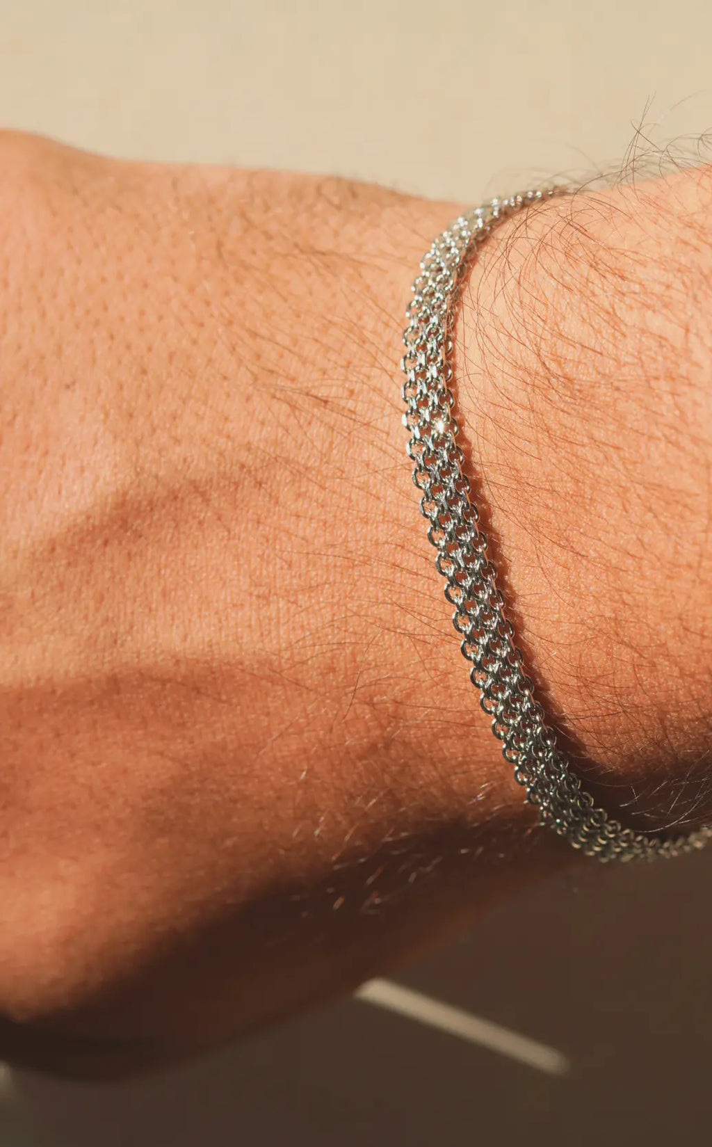 Mesh Bracelet | Stainless Steel | Anti-tarnish | Unisex. - worldjewel.in