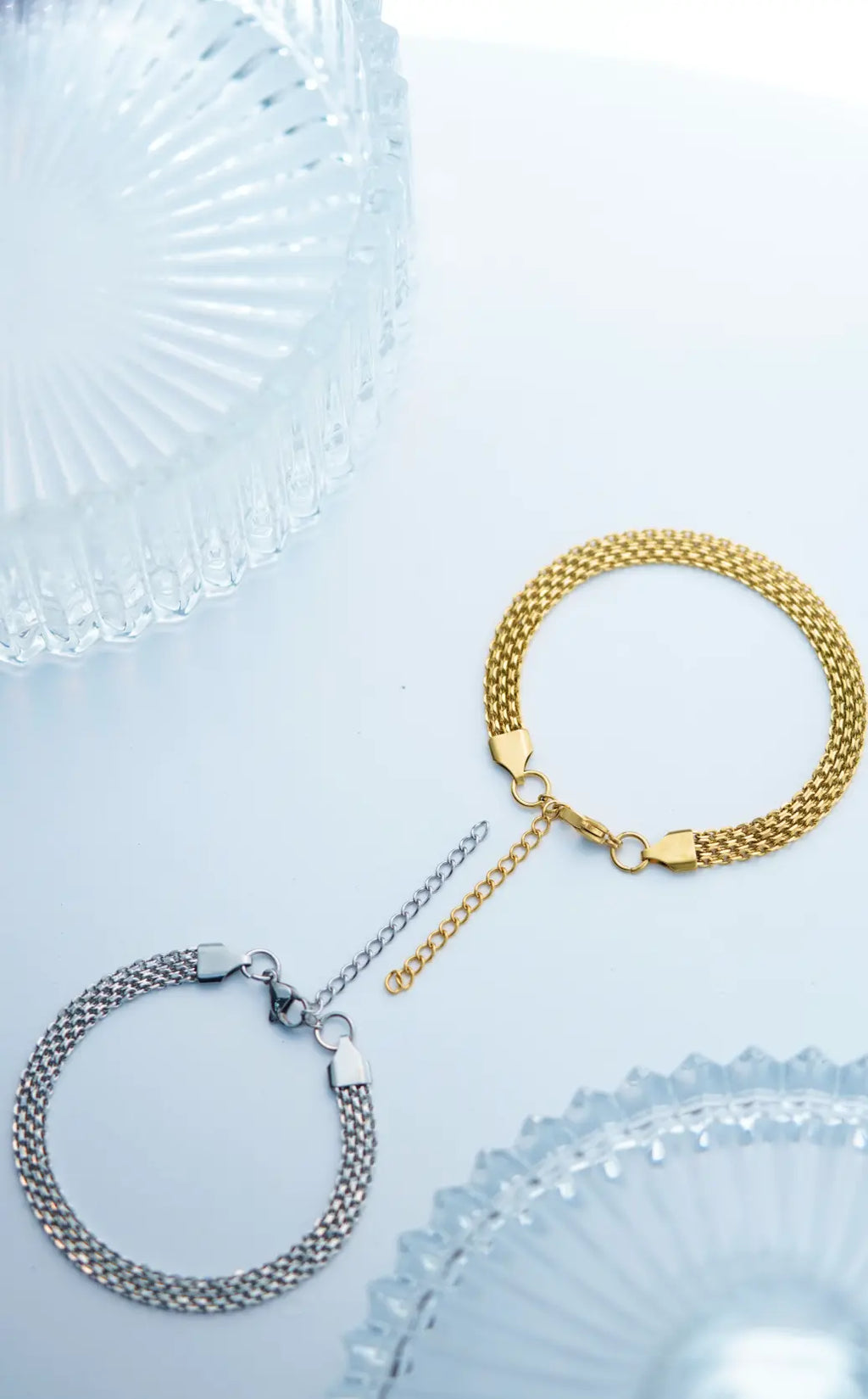 Mesh Bracelet | Stainless Steel | Anti-tarnish | Unisex. worldjewel.in