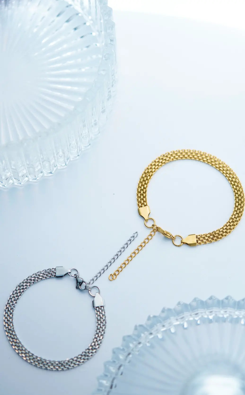 Mesh Bracelet | Stainless Steel | Anti-tarnish | Unisex. worldjewel.in