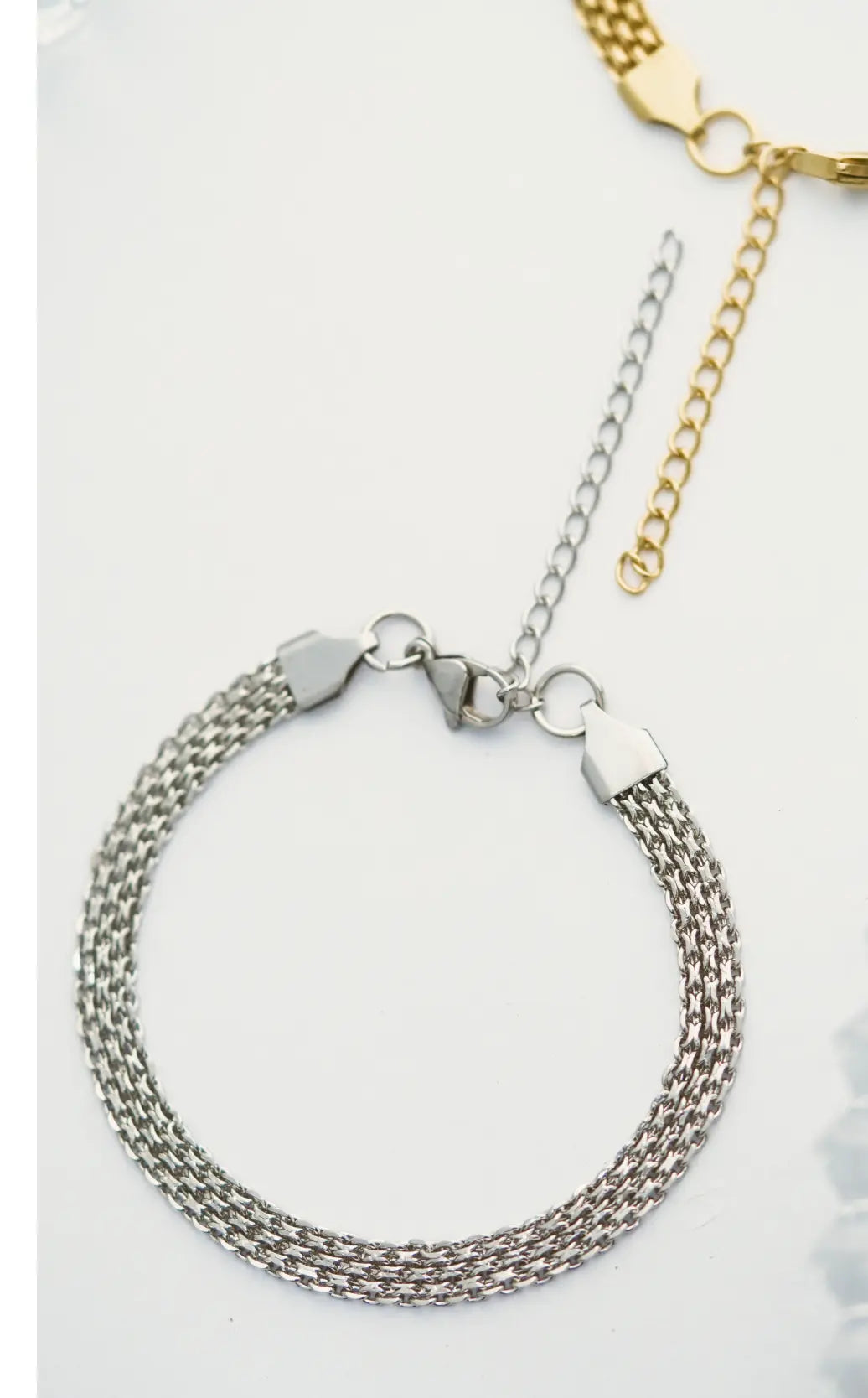 Mesh Bracelet | Stainless Steel | Anti-tarnish | Unisex. worldjewel.in