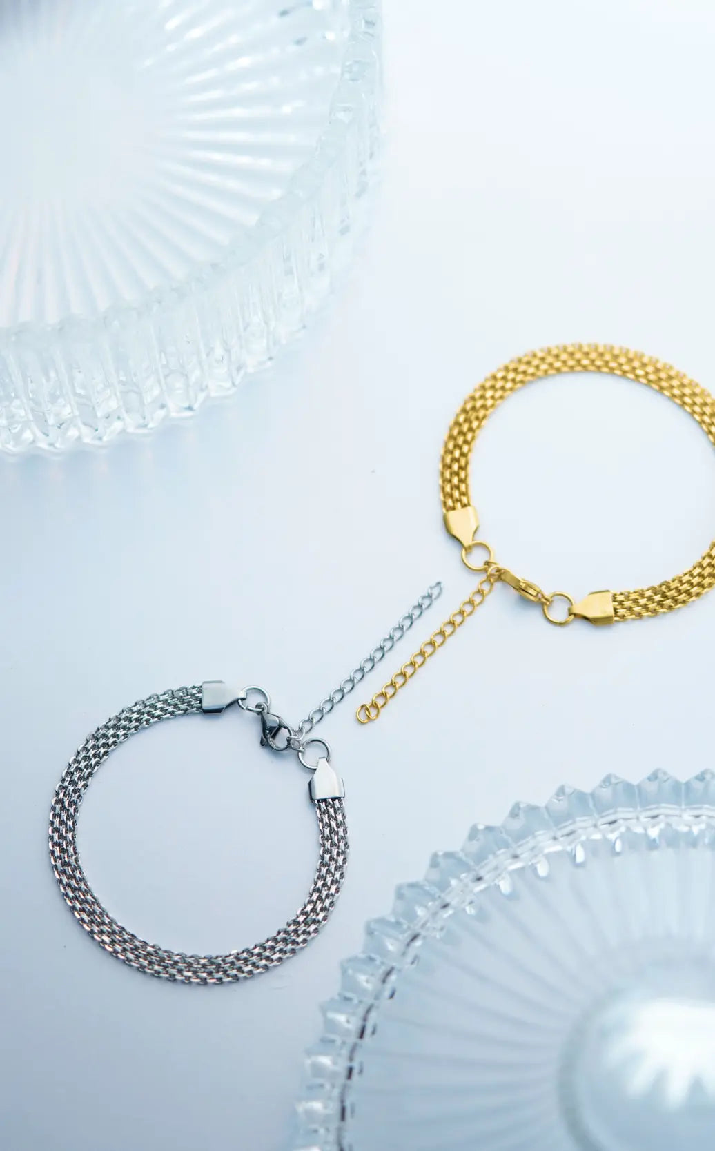 Mesh Bracelet | Stainless Steel | Anti-tarnish | Unisex. worldjewel.in