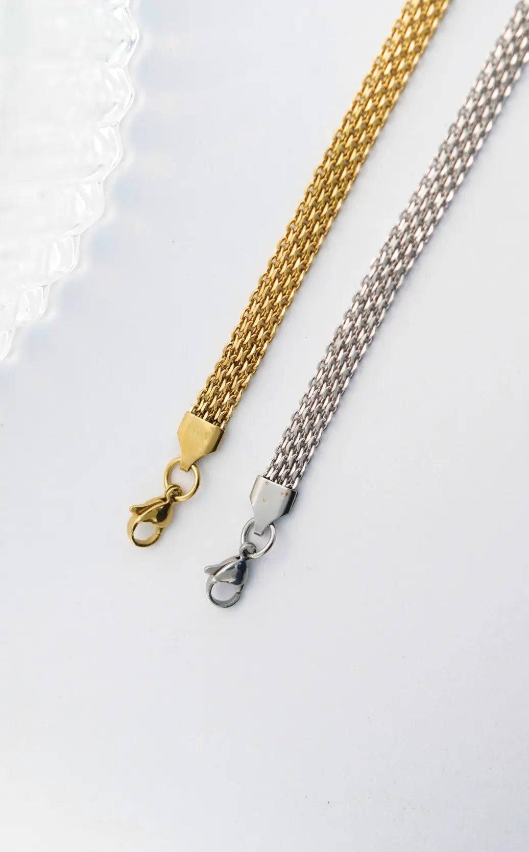 Mesh Bracelet | Stainless Steel | Anti-tarnish | Unisex. worldjewel.in