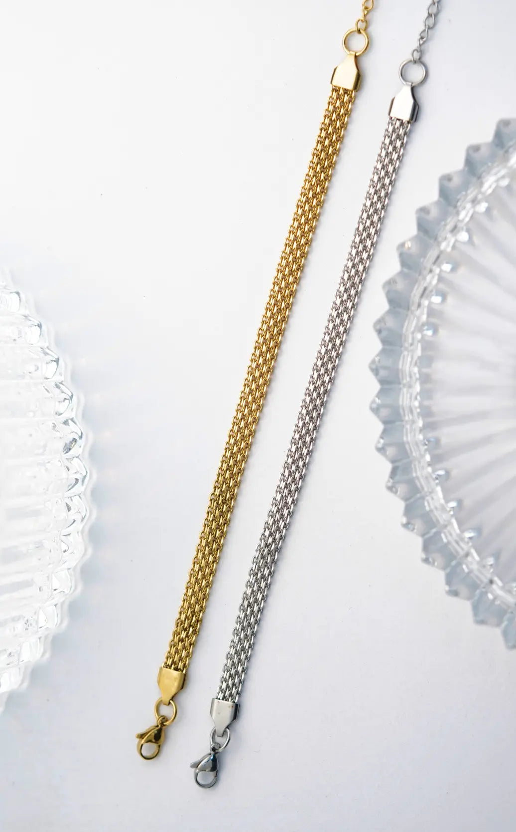 Mesh Bracelet | Stainless Steel | Anti-tarnish | Unisex. worldjewel.in