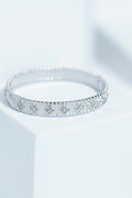 Mist Silver Bangle Bracelet worldjewel.in CUFF BRACELET FOR WOMEN