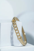 Noir Halo Bangle Bracelet worldjewel.in CUFF BRACELET FOR WOMEN