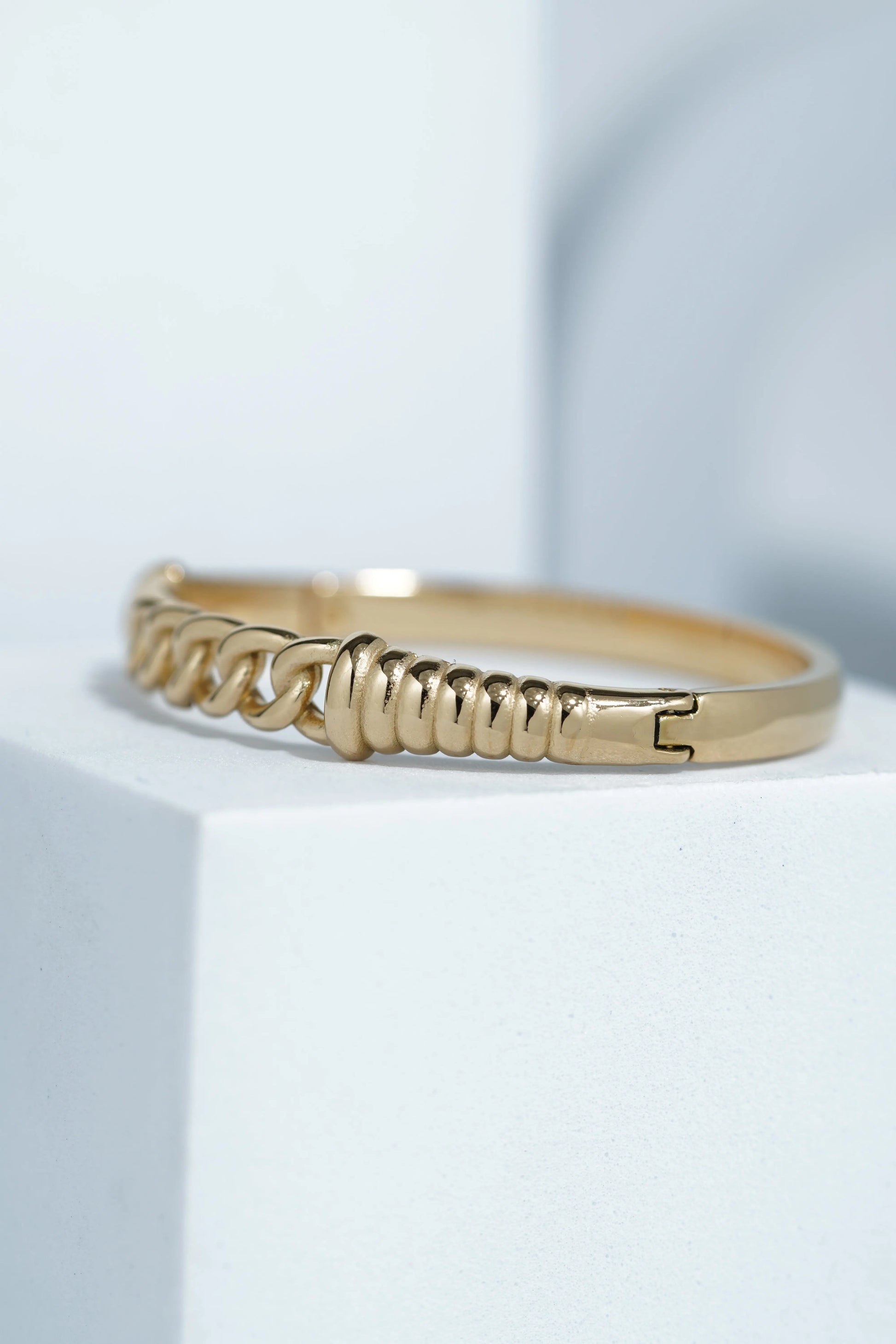 Noir Halo Bangle Bracelet worldjewel.in CUFF BRACELET FOR WOMEN