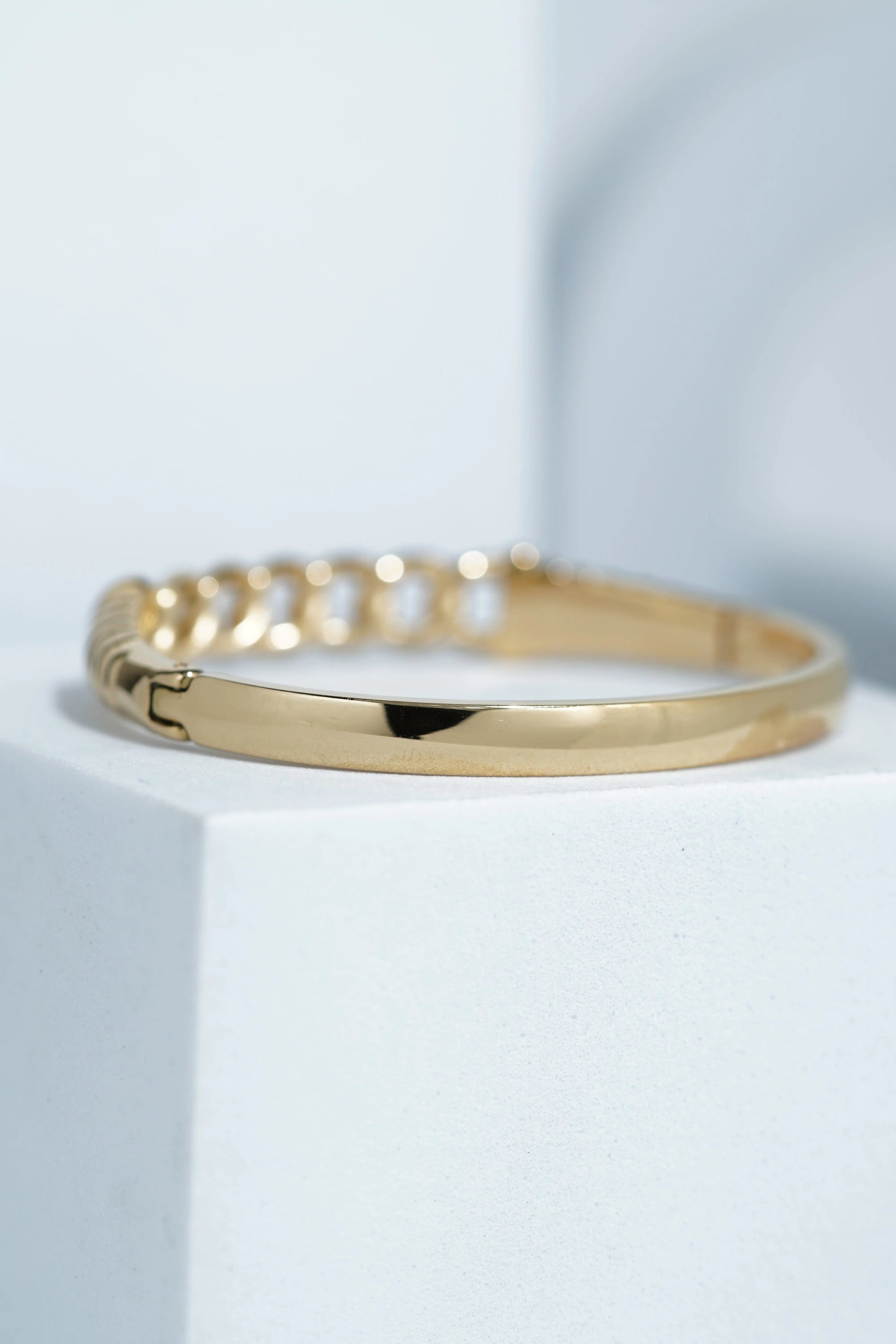 Noir Halo Bangle Bracelet worldjewel.in CUFF BRACELET FOR WOMEN