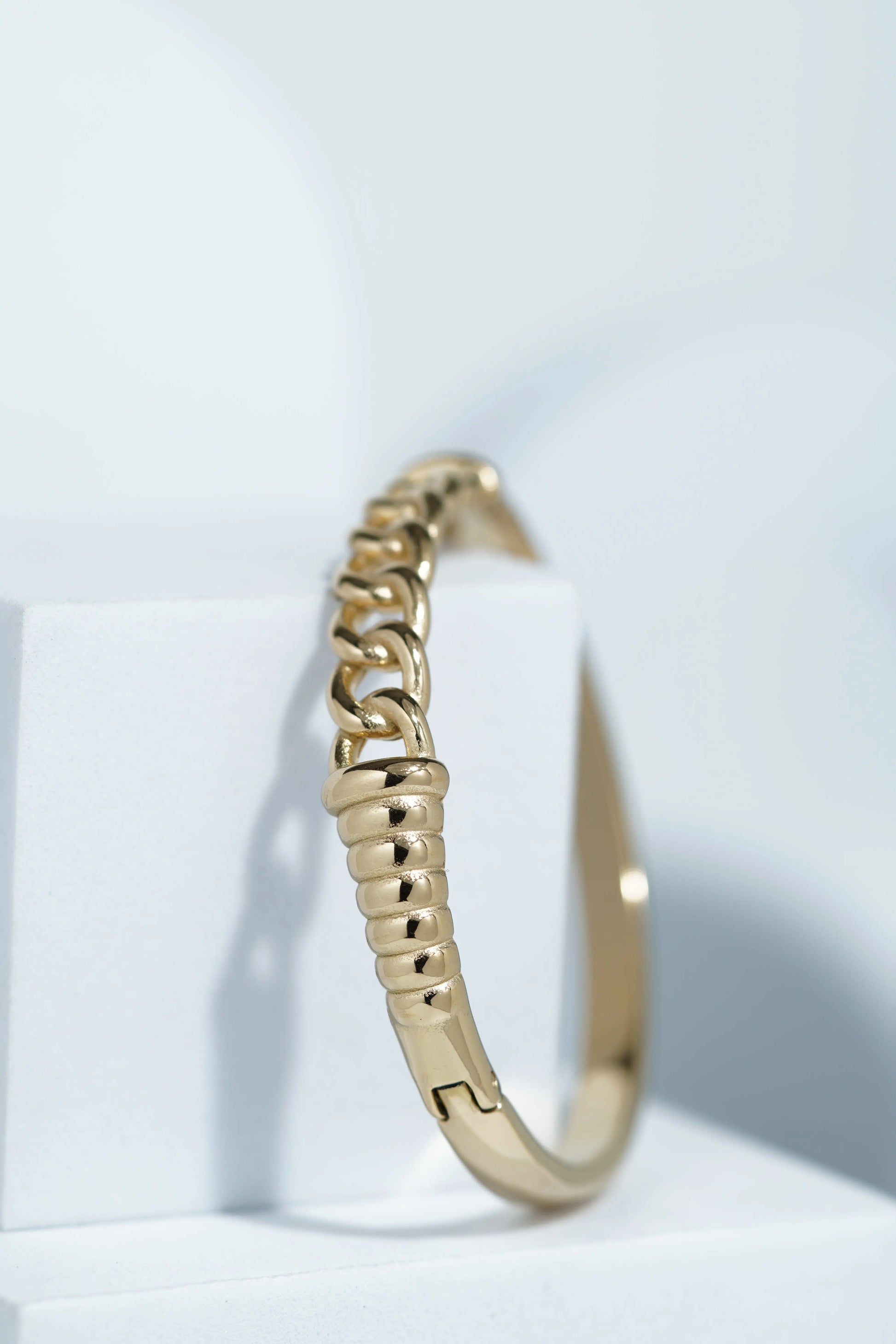 Noir Halo Bangle Bracelet worldjewel.in CUFF BRACELET FOR WOMEN