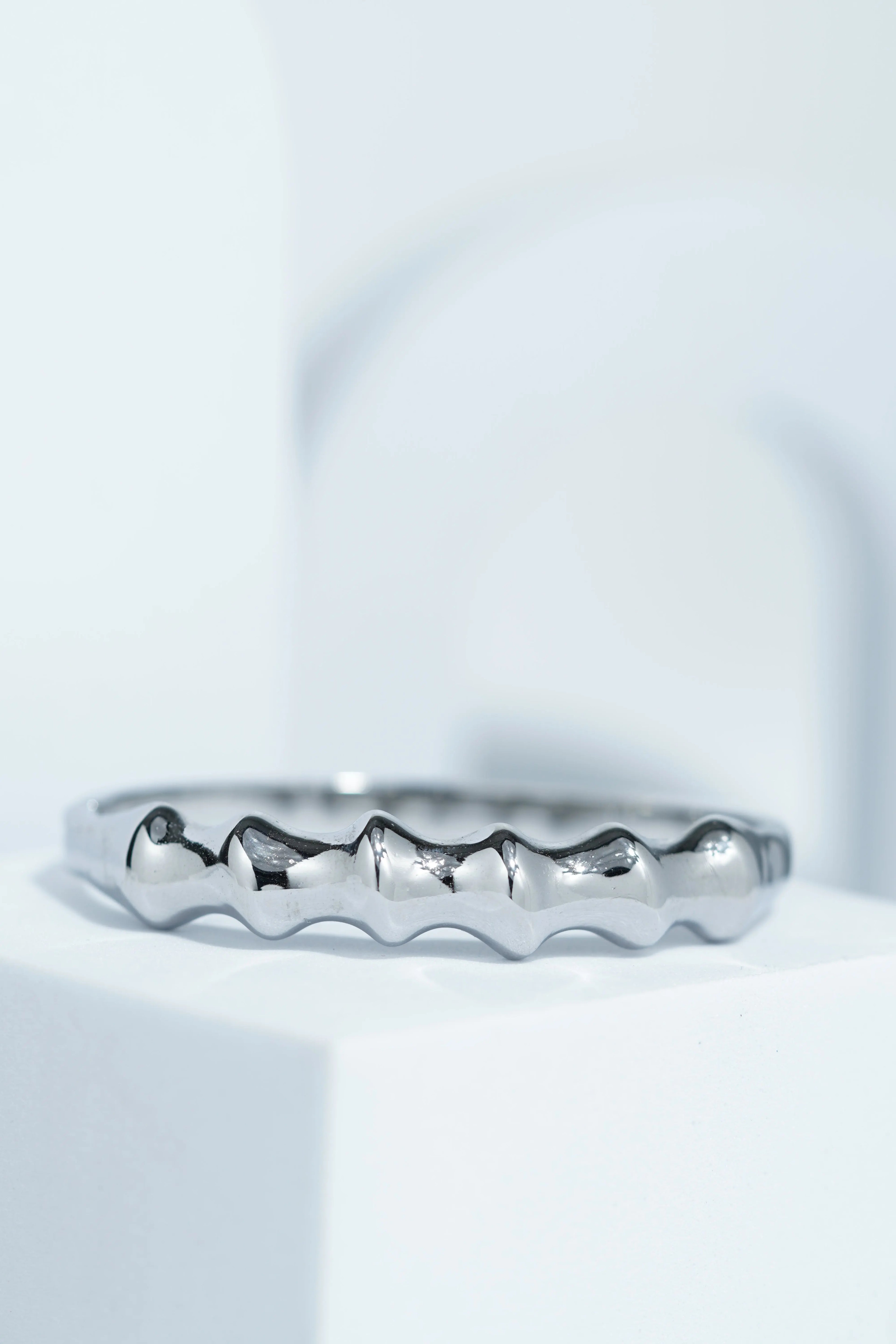 Noir Halo Bangle Bracelet worldjewel.in CUFF BRACELET FOR WOMEN