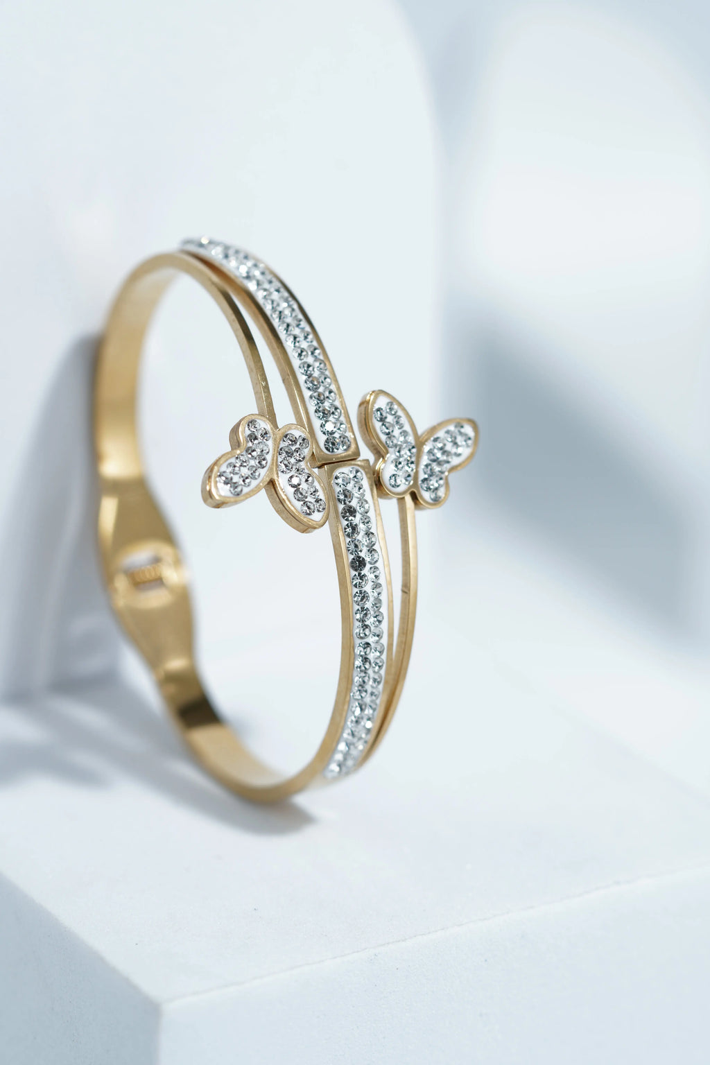 Opal Orbit Bangle Bracelet worldjewel.in CUFF BRACELET FOR WOMEN