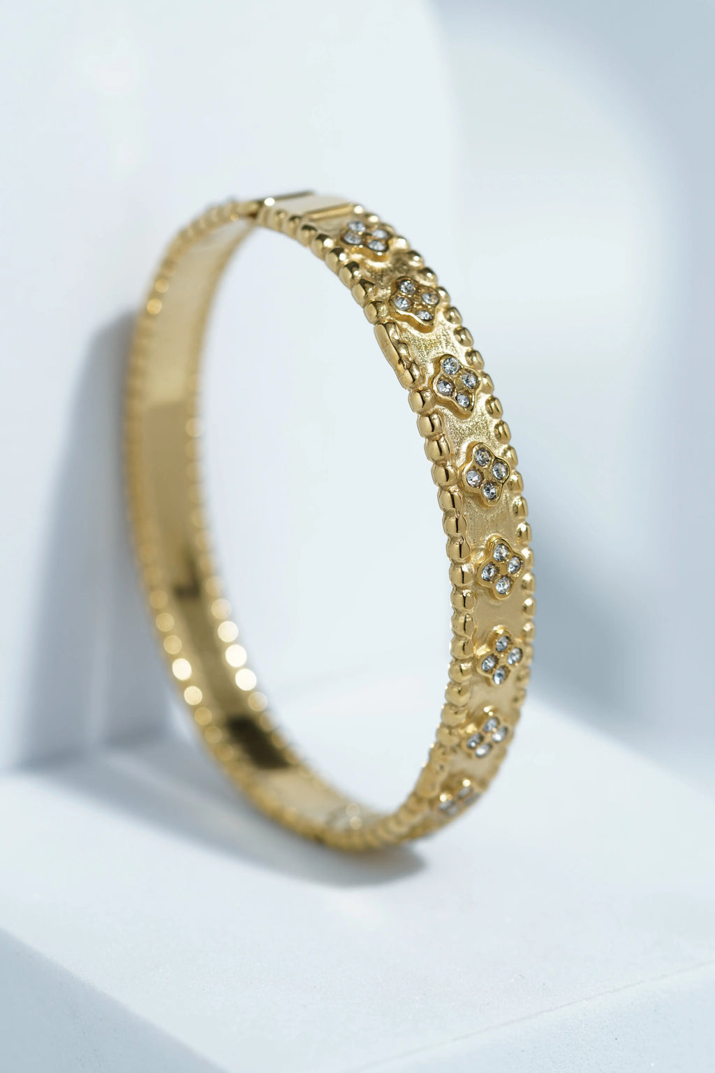 Ophelia Shine Bangle Bracelet worldjewel.in CUFF BRACELET FOR WOMEN