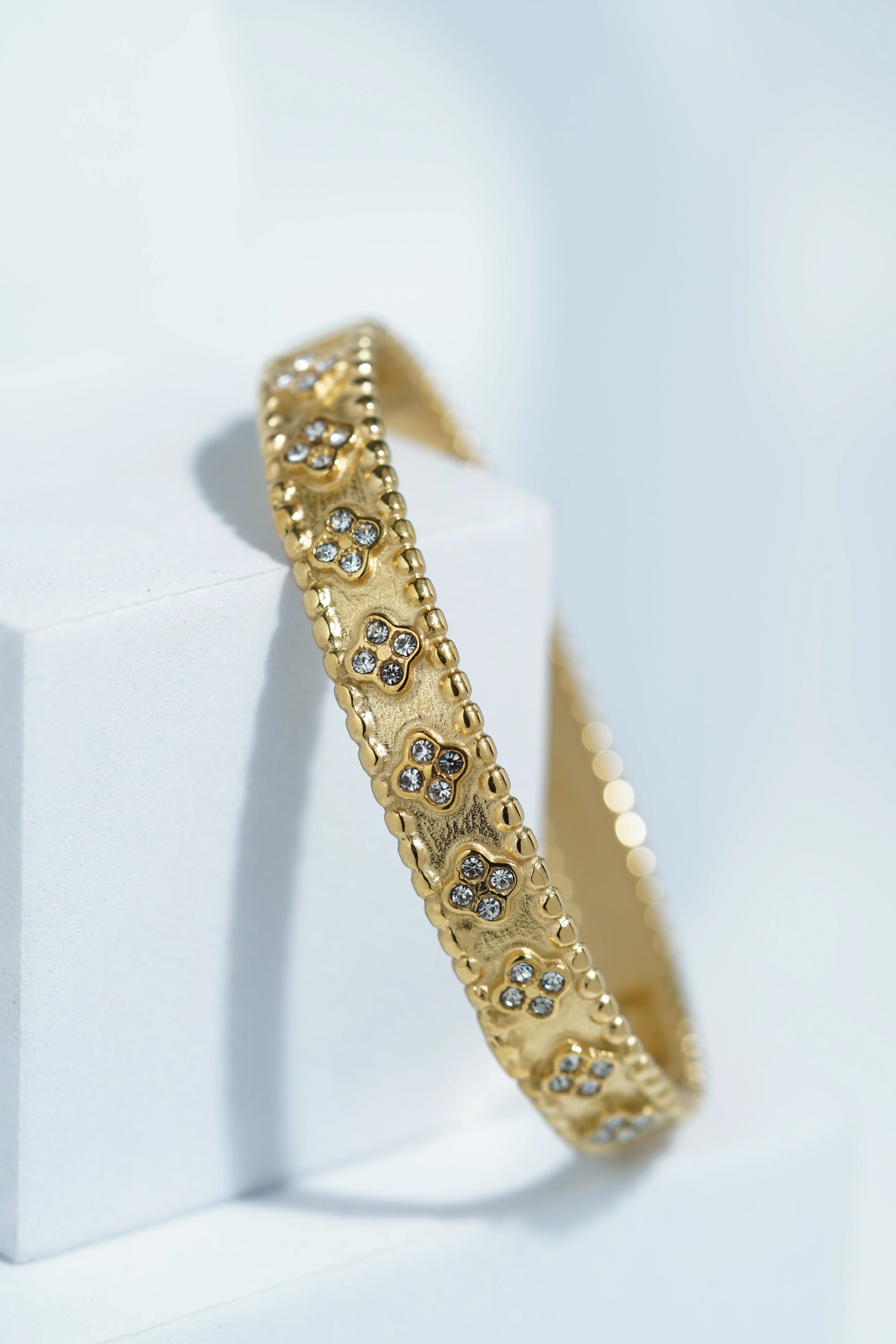 Ophelia Shine Bangle Bracelet worldjewel.in CUFF BRACELET FOR WOMEN