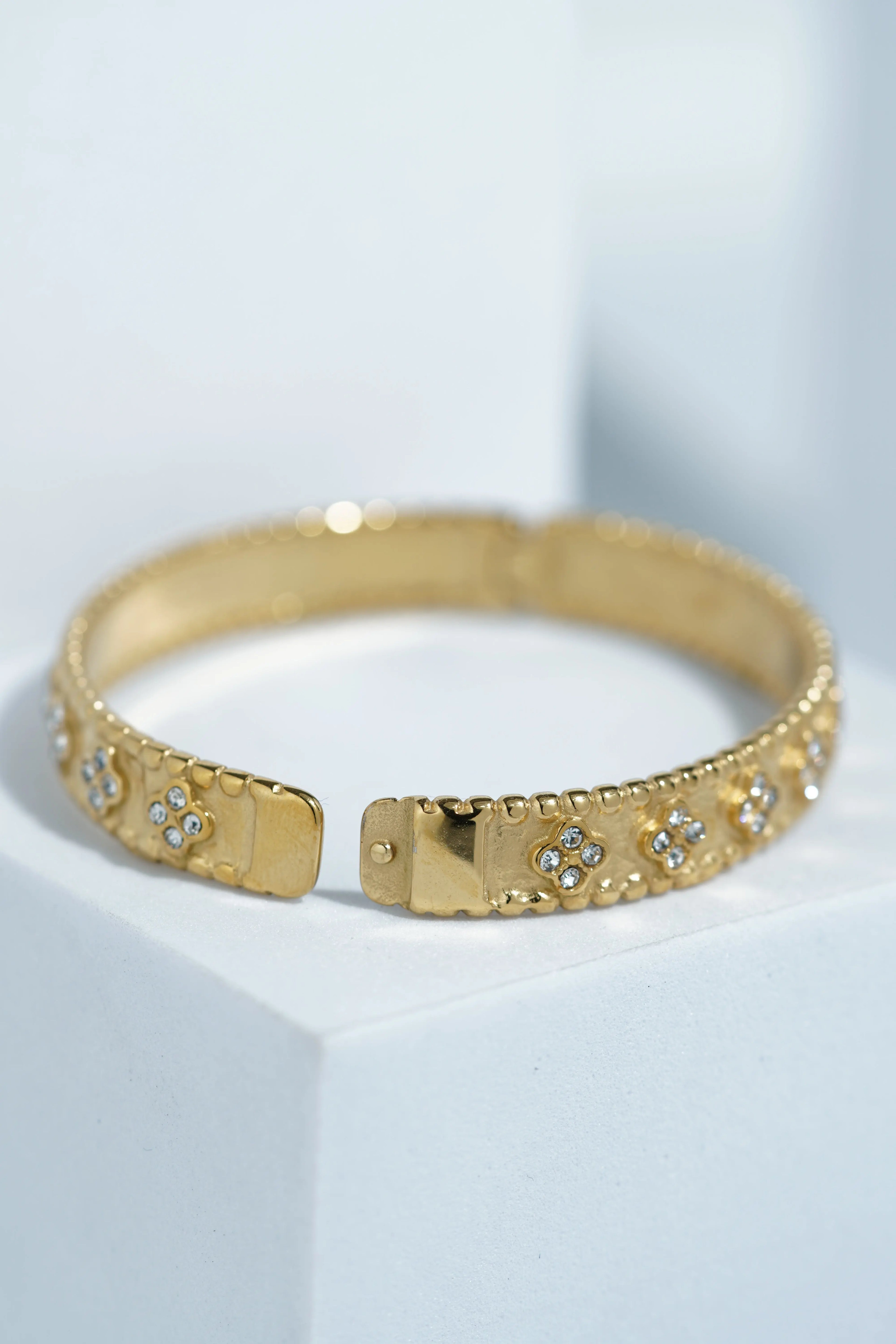 Ophelia Shine Bangle Bracelet worldjewel.in CUFF BRACELET FOR WOMEN