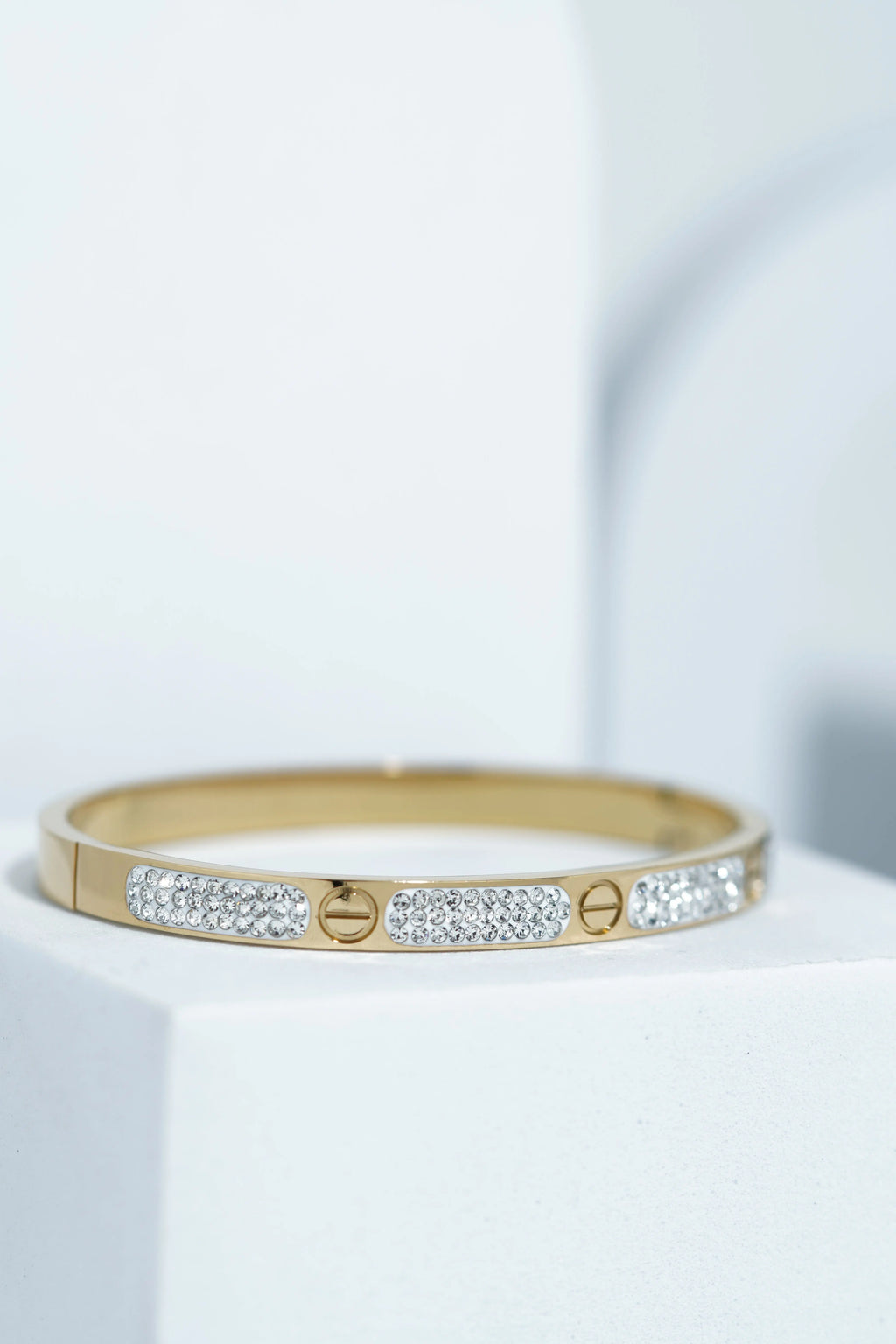Pearl Mist Bangle Bracelet worldjewel.in CUFF BRACELET FOR WOMEN