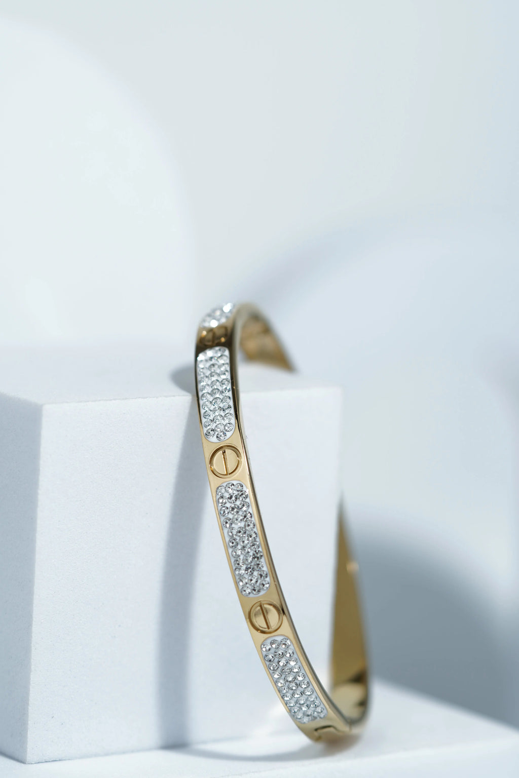 Pearl Mist Bangle Bracelet worldjewel.in CUFF BRACELET FOR WOMEN