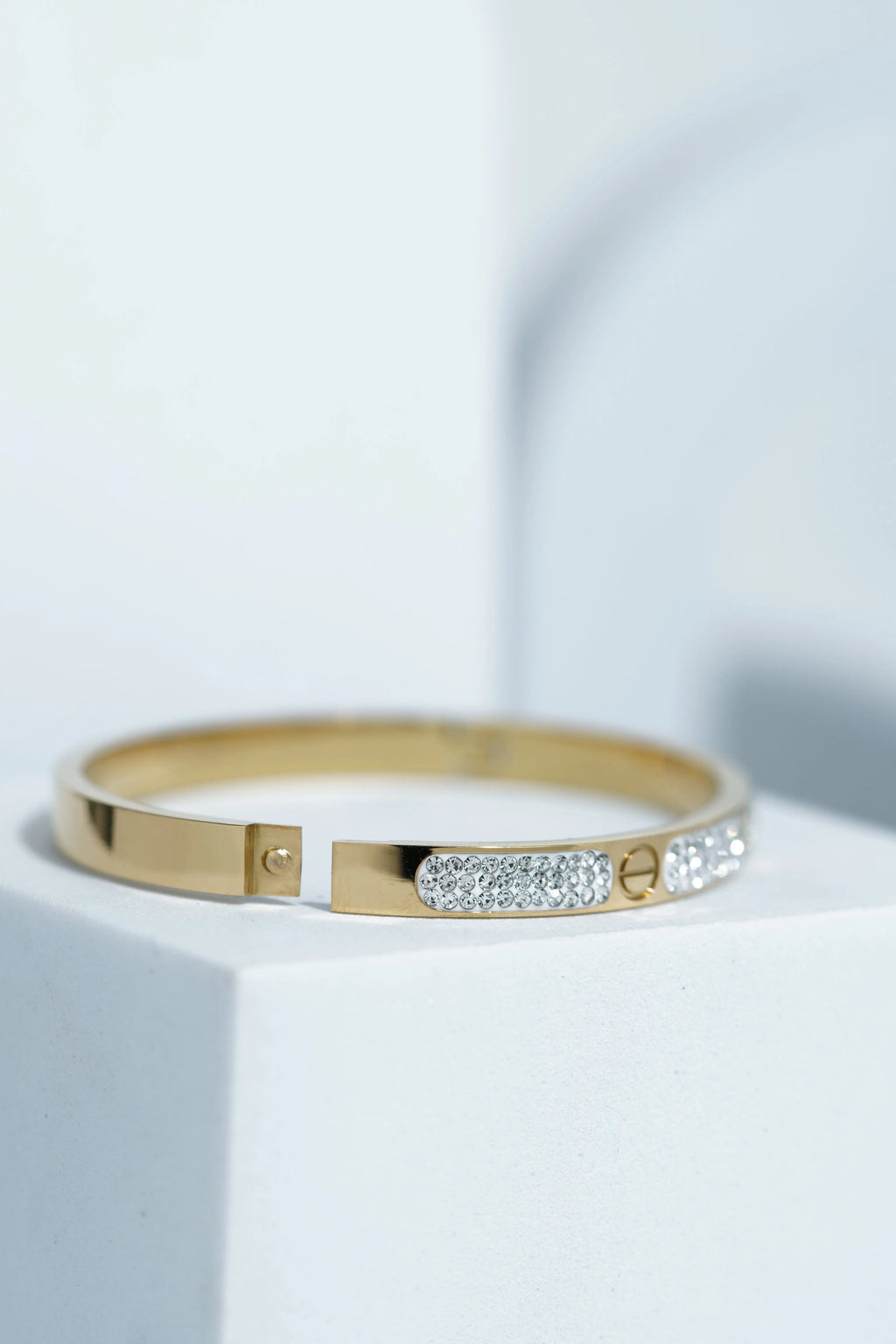 Pearl Mist Bangle Bracelet worldjewel.in CUFF BRACELET FOR WOMEN
