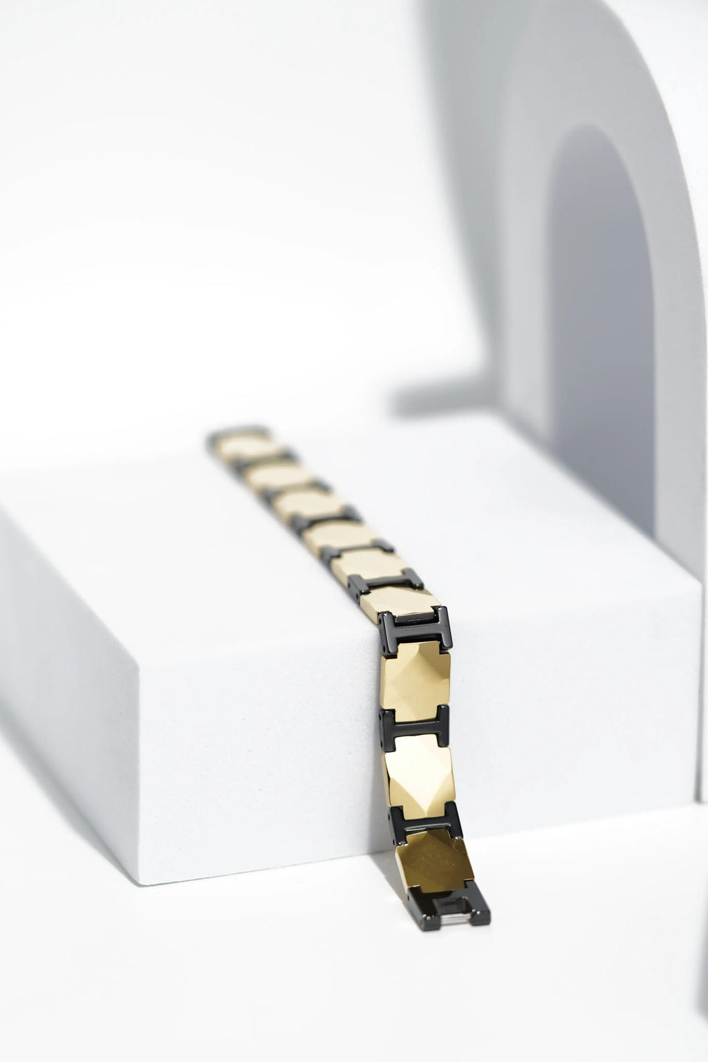 QuietGold Ceramic bracelet for men. worldjewel.in men's bracelets