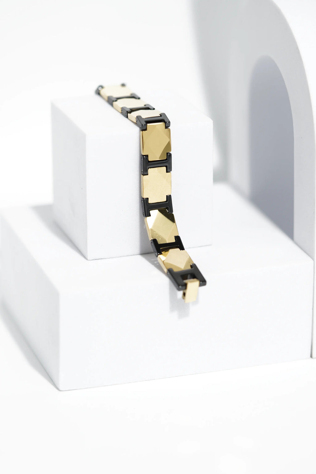 QuietGold Ceramic bracelet for men. worldjewel.in men's bracelets