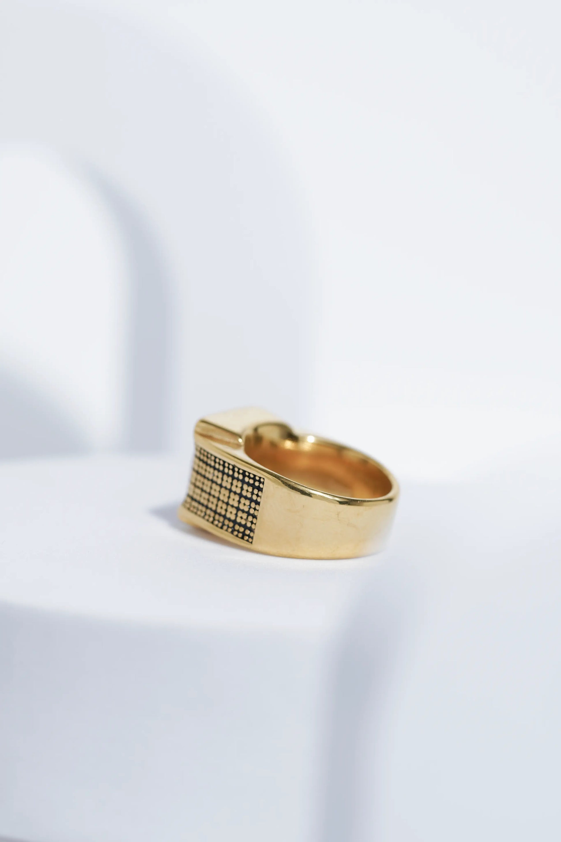 Red Sterling Diamond Ring For Men worldjewel.in men's ring