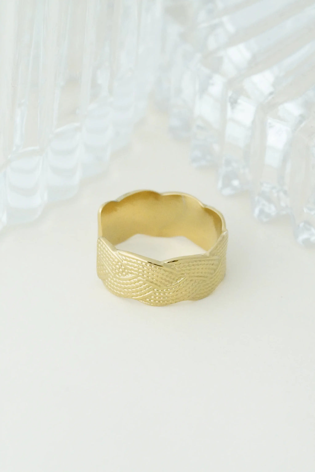 Rope Partten Adjustable Ring worldjewel.in ADJUSTABLE RING