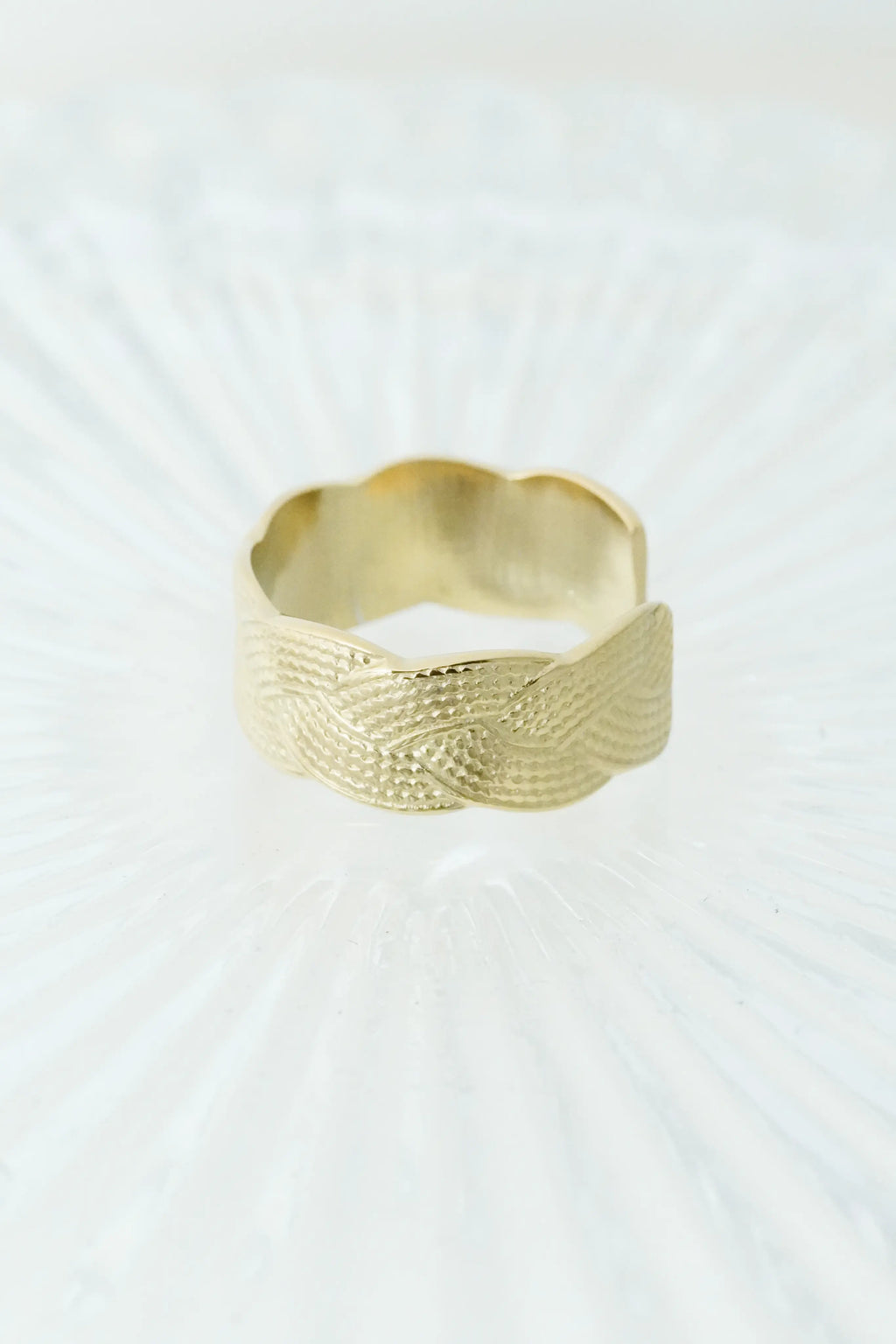 Rope Partten Adjustable Ring worldjewel.in ADJUSTABLE RING