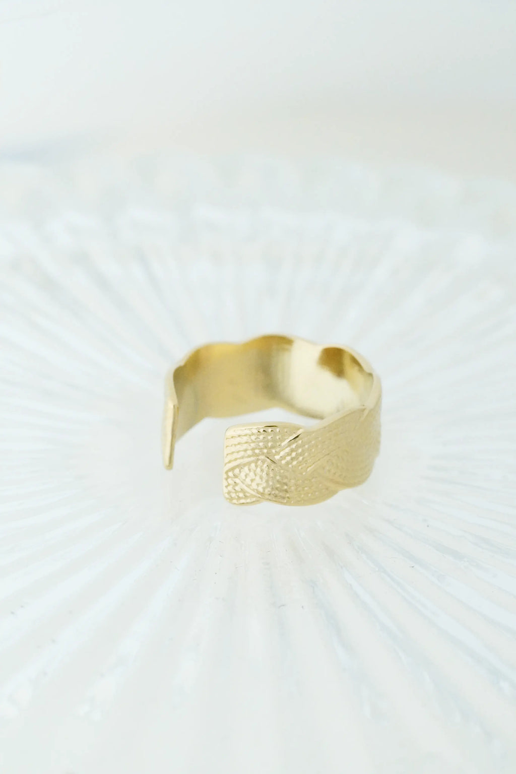 Rope Partten Adjustable Ring worldjewel.in ADJUSTABLE RING