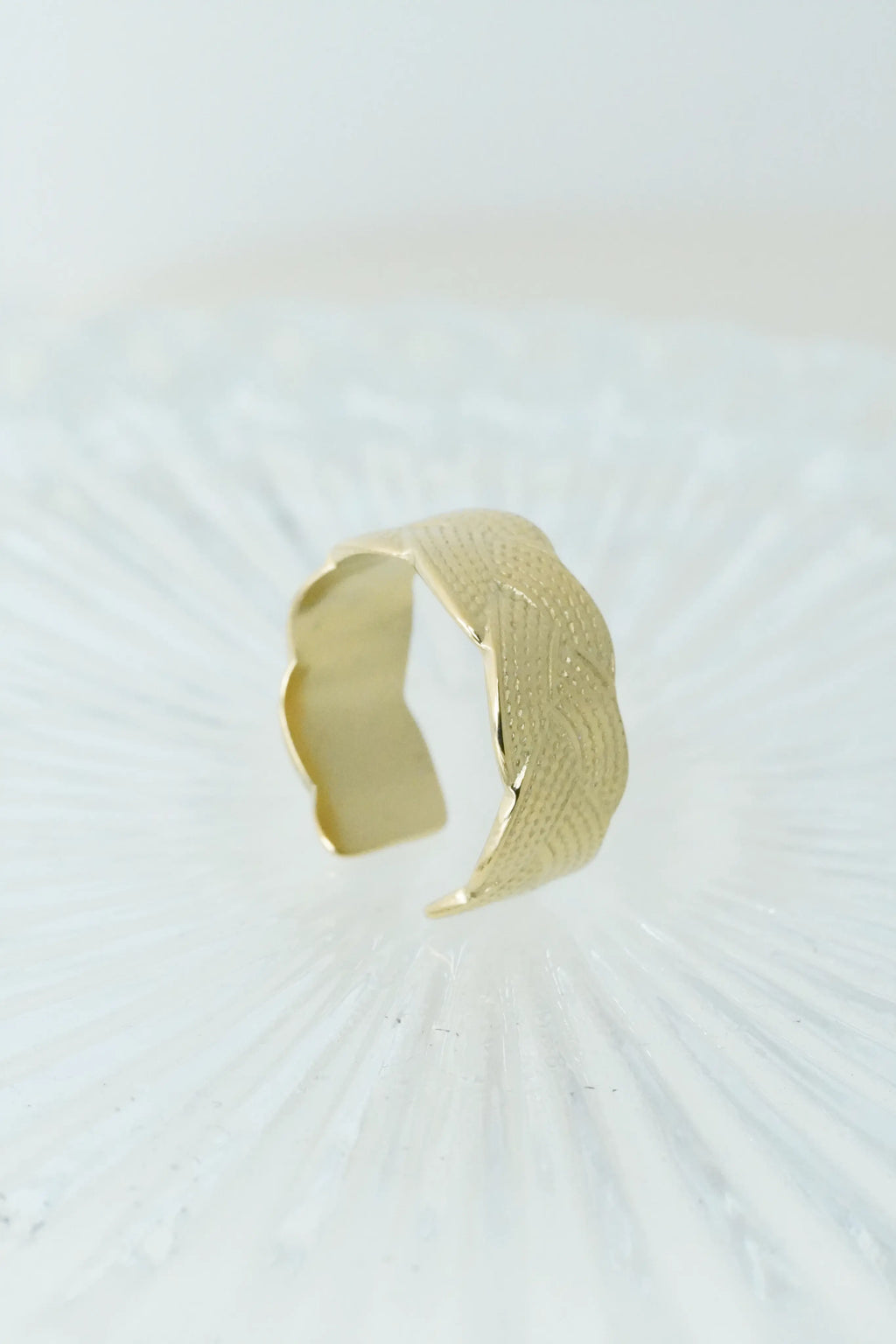 Rope Partten Adjustable Ring worldjewel.in ADJUSTABLE RING
