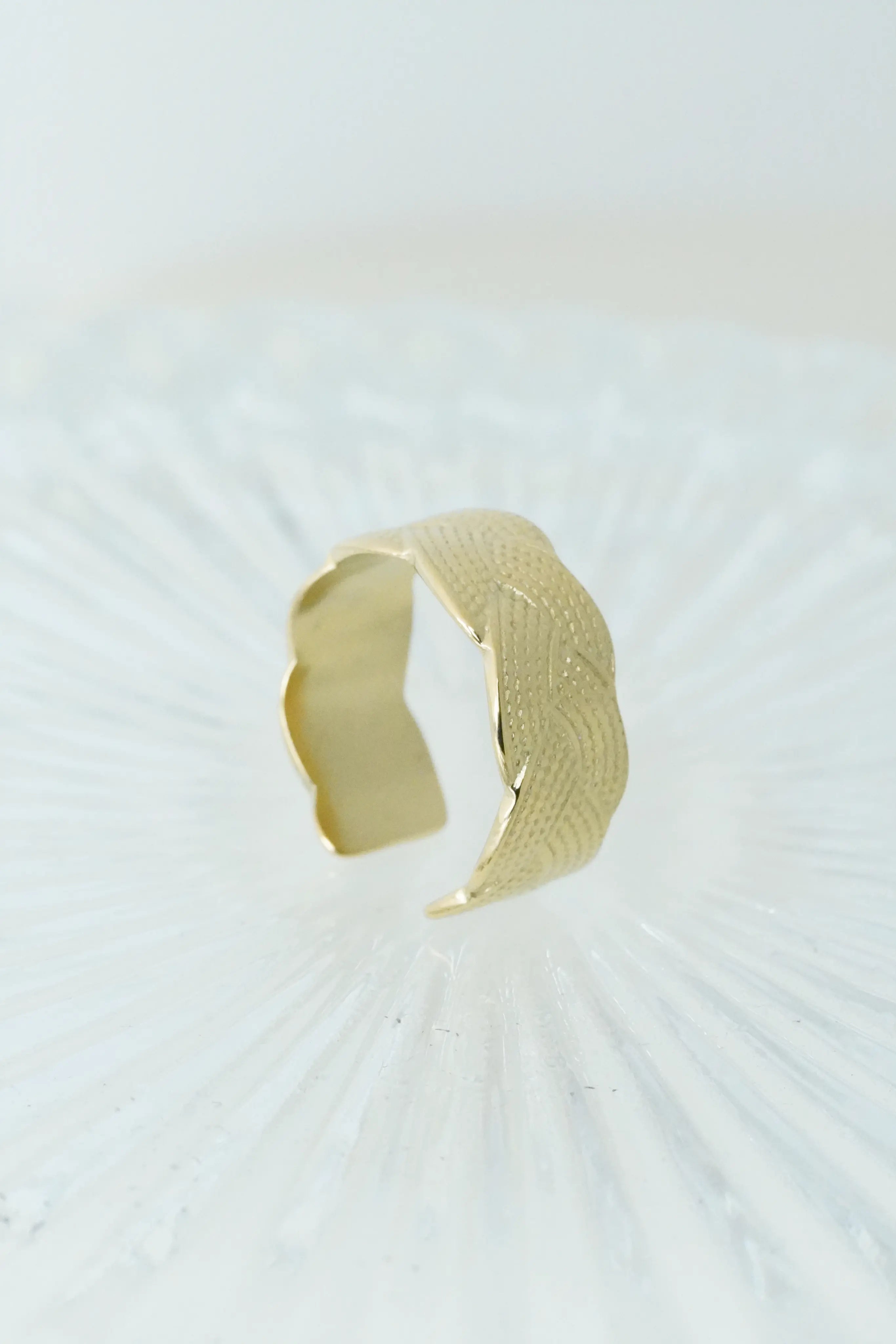 Rope Partten Adjustable Ring worldjewel.in ADJUSTABLE RING