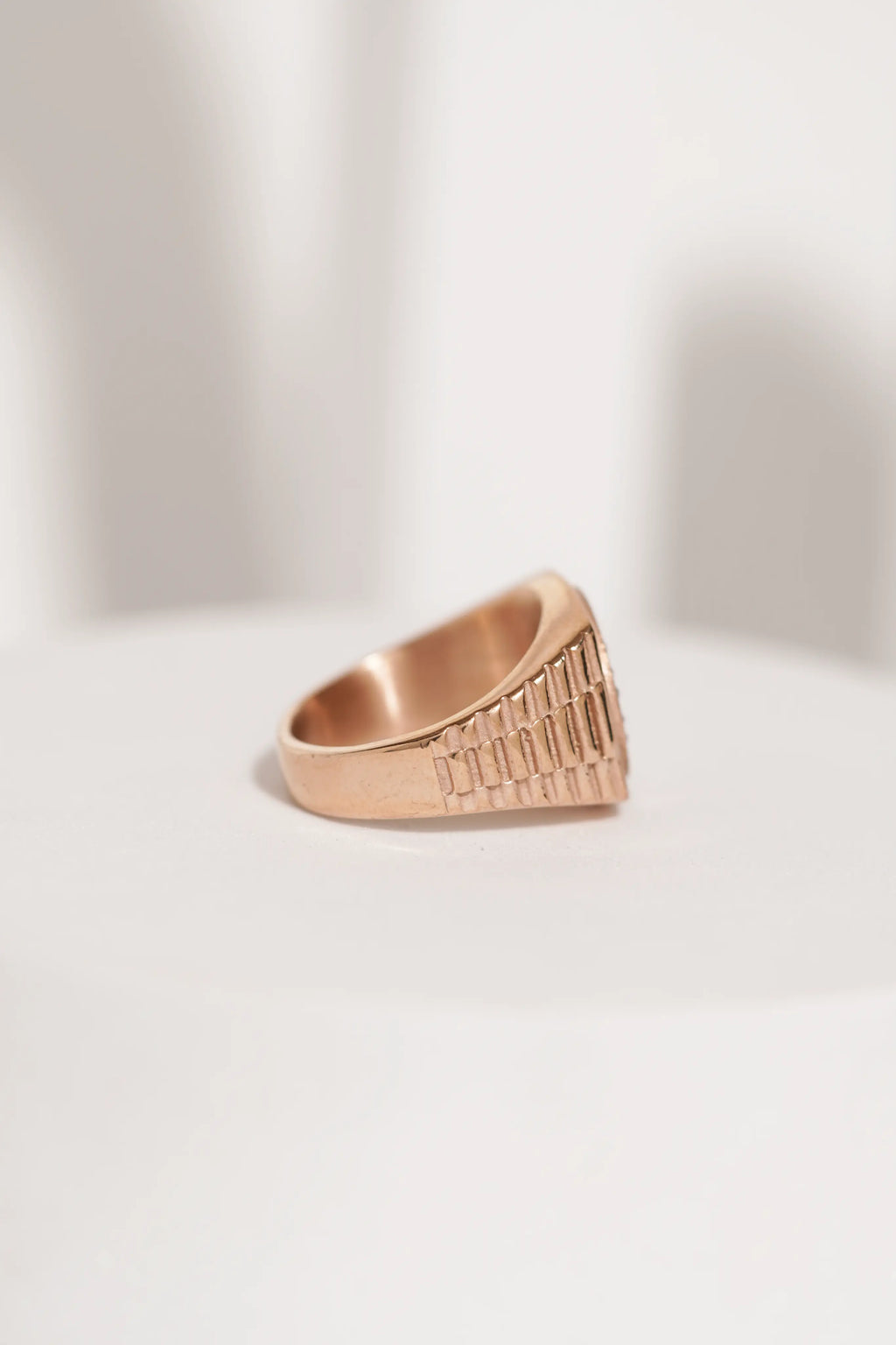 Rose Gold king Crown Ring For Men worldjewel.in men's ring