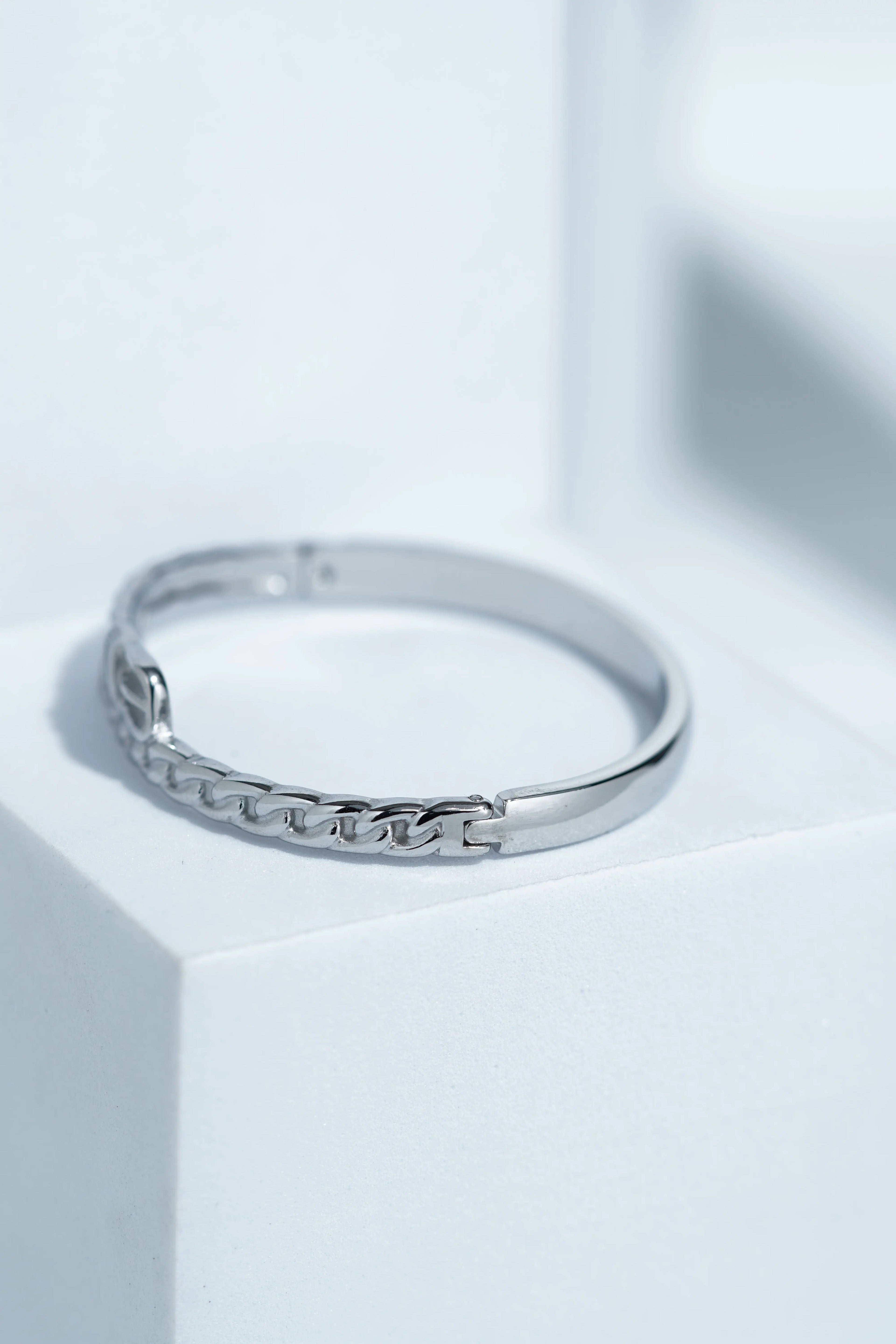 Rosé Whisper Bangle Bracelet worldjewel.in CUFF BRACELET FOR WOMEN