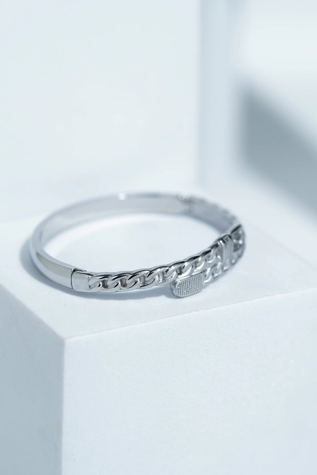 Rosé Whisper Bangle Bracelet worldjewel.in CUFF BRACELET FOR WOMEN