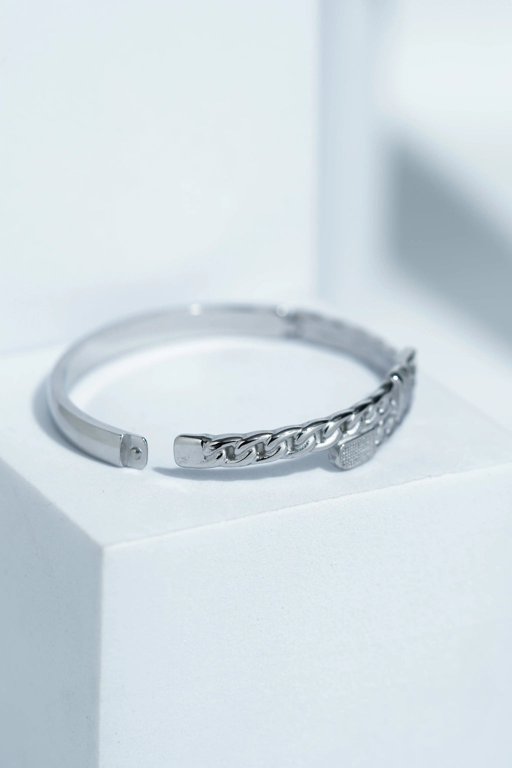 Rosé Whisper Bangle Bracelet worldjewel.in CUFF BRACELET FOR WOMEN