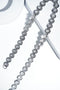 Round Diamond Ice-chain 18inch Unisex Hiphop style.