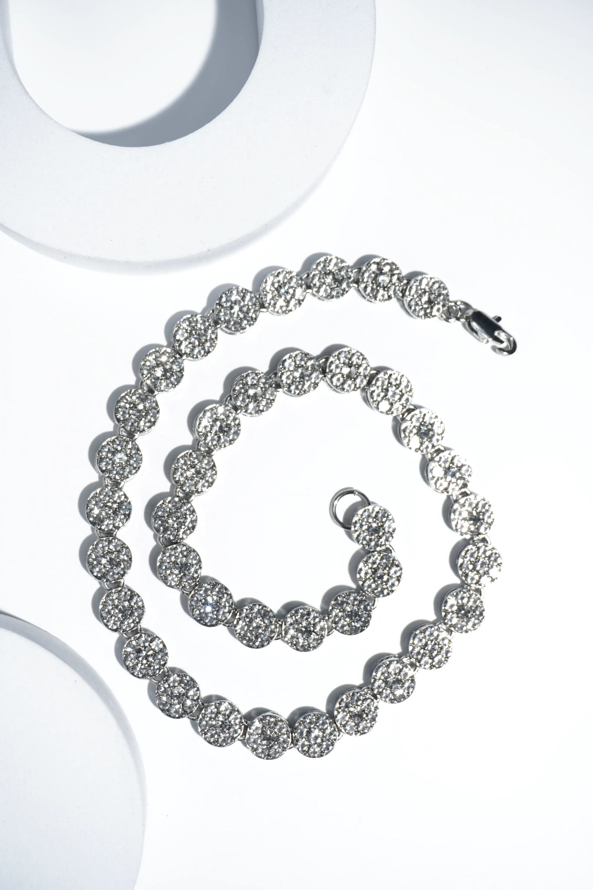 Round Diamond | Ice-chain | Unisex | Hiphop style | 18 Inc worldjewel.in Unisex-ice-chain