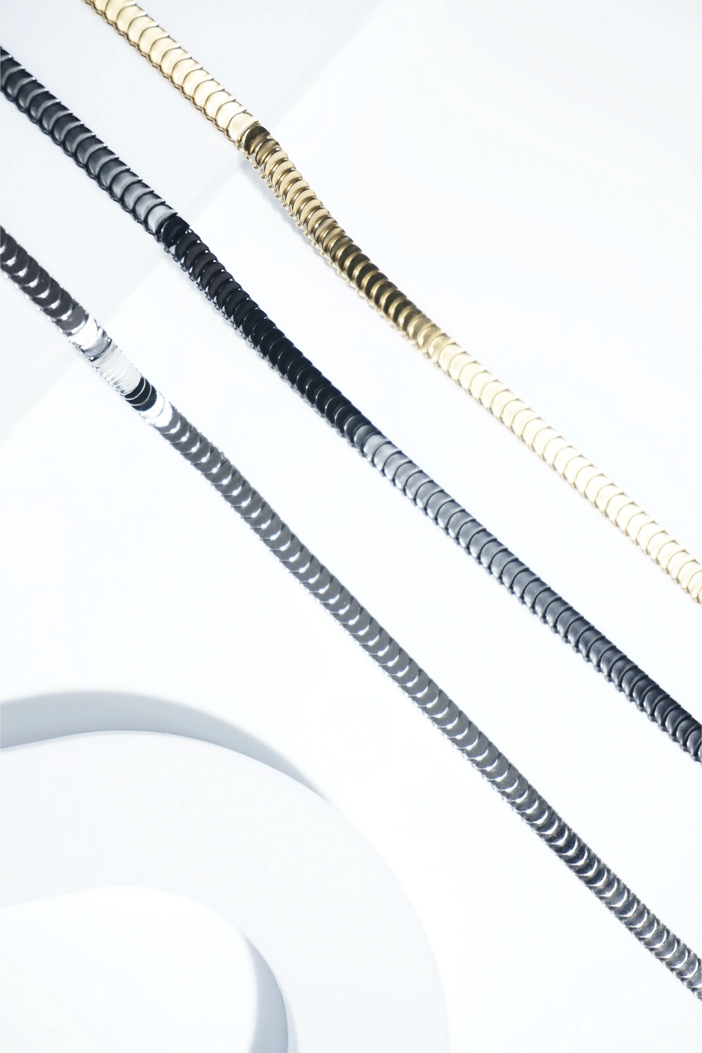 Round snake chain | Stainless Steel chain for men's | 24inch | Anti-Tarnish. - worldjewel.in