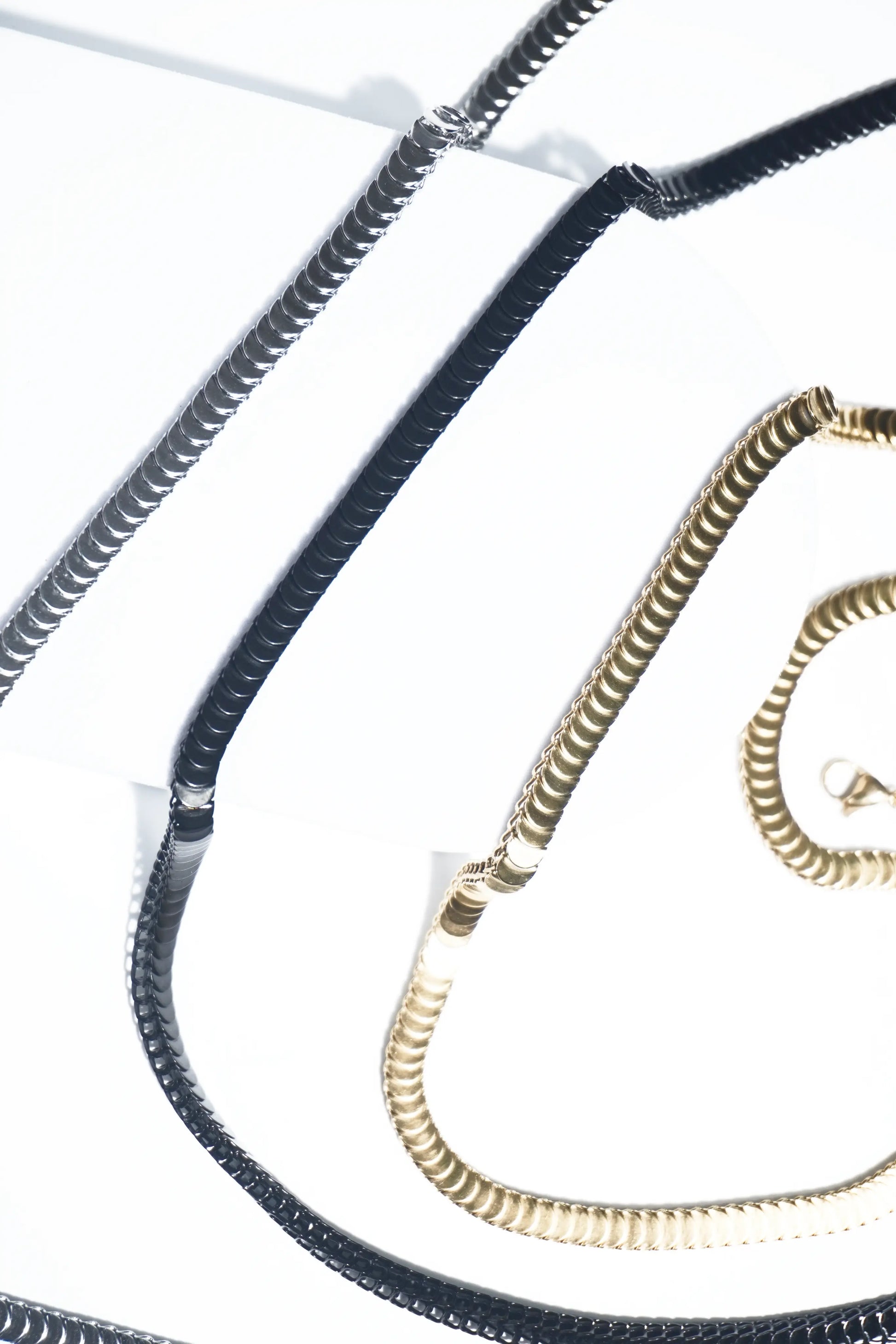 Round snake chain | Stainless Steel chain for men's | 24inch | Anti-Tarnish. - worldjewel.in