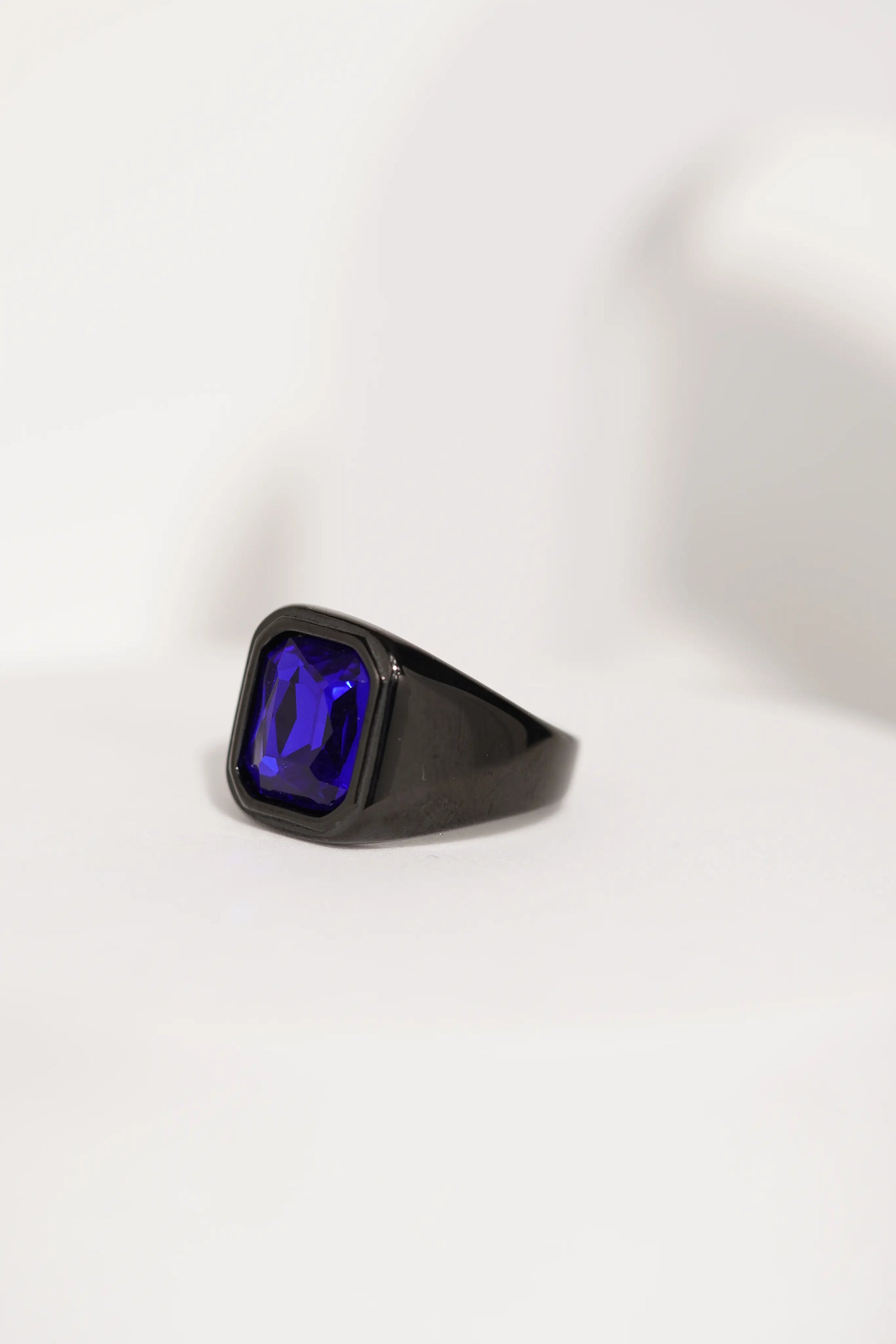 Royale Blue Gem Ring For Men worldjewel.in men's ring