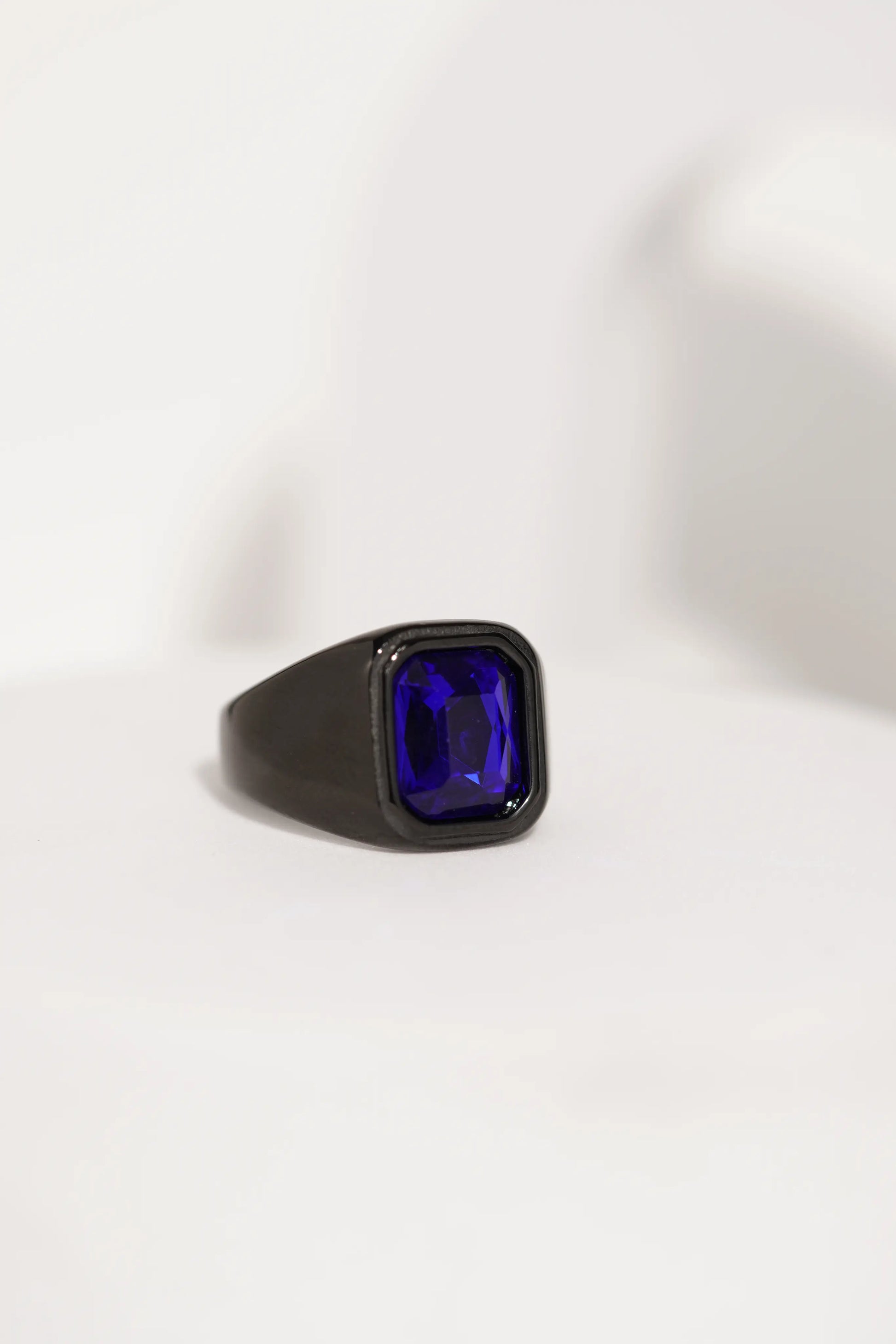 Royale Blue Gem Ring For Men worldjewel.in men's ring